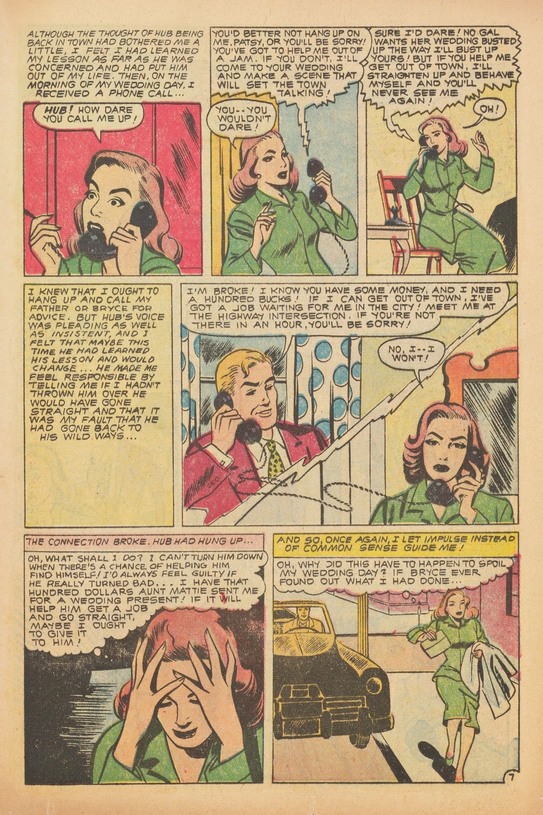 Read online Glamorous Romances comic -  Issue #88 - 17