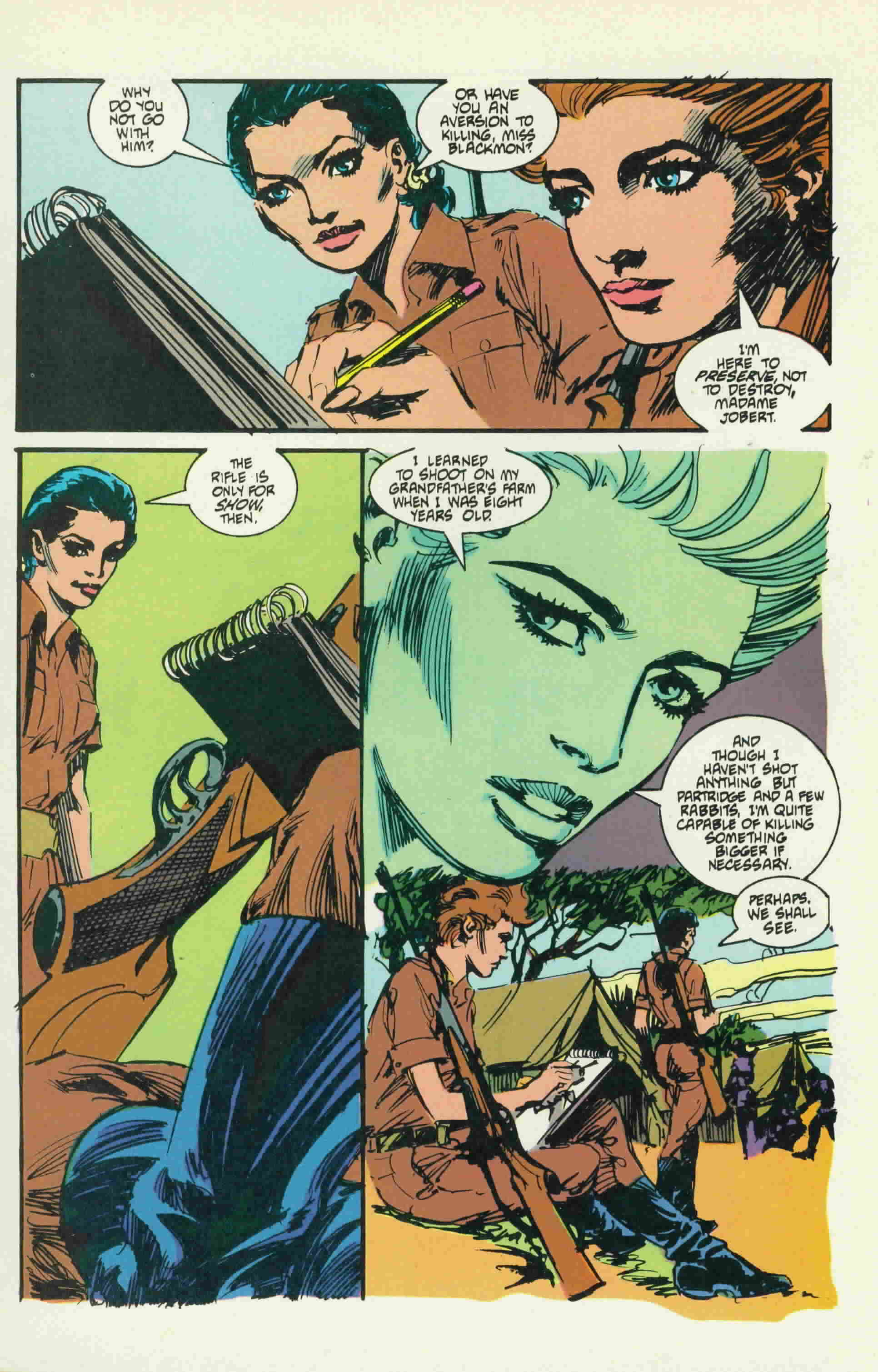 Read online Jon Sable, Freelance comic -  Issue #37 - 8