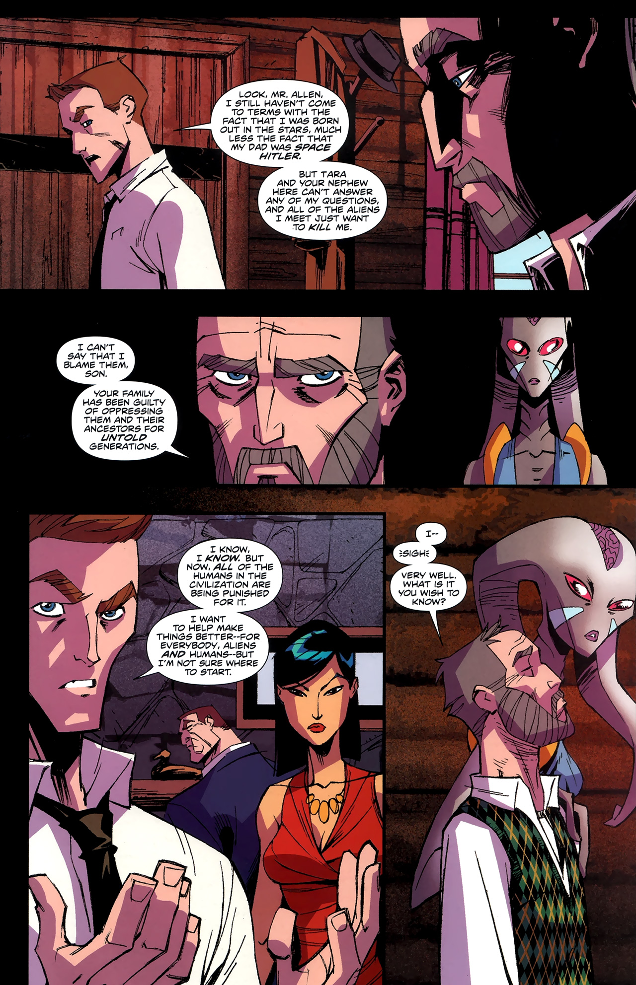 Read online Starborn comic -  Issue #9 - 16