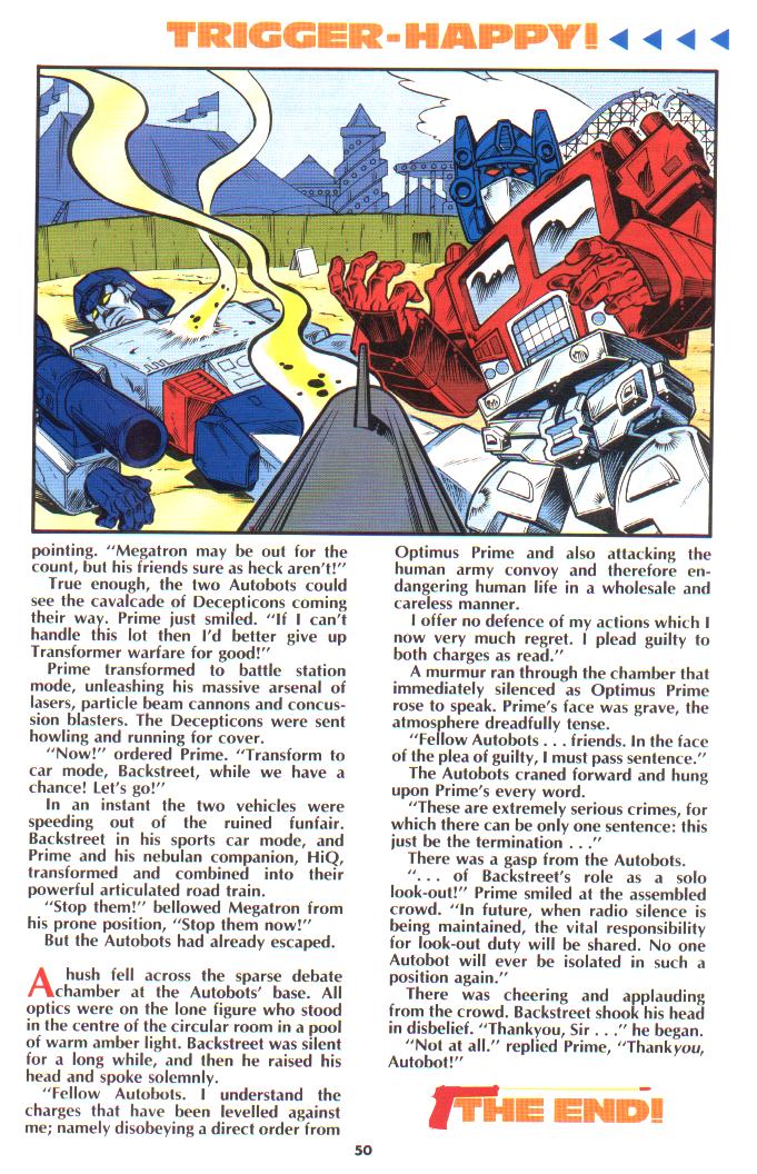 Read online The Transformers Annual comic -  Issue #1989 - 27