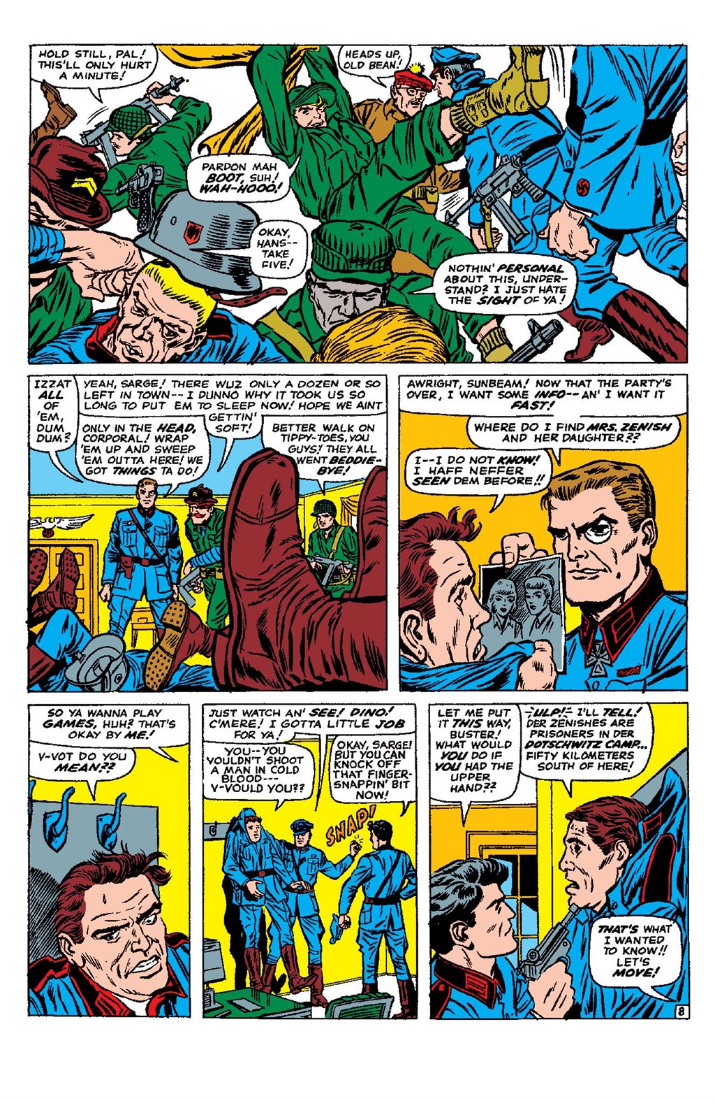 Read online Sgt. Fury Epic Collection: The Howling Commandos comic -  Issue #Sgt. Fury Epic Collection Berlin Breakout (Part 1) - 34