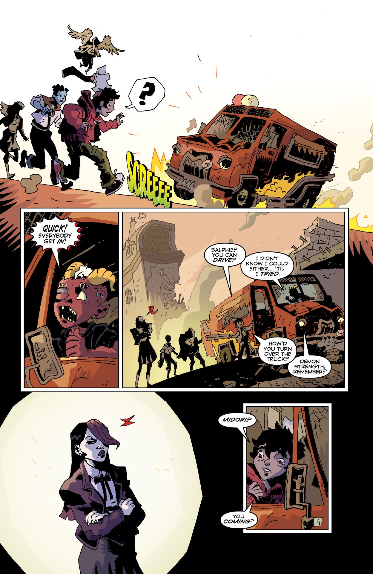 Read online In Hell We Fight! comic -  Issue #4 - 15