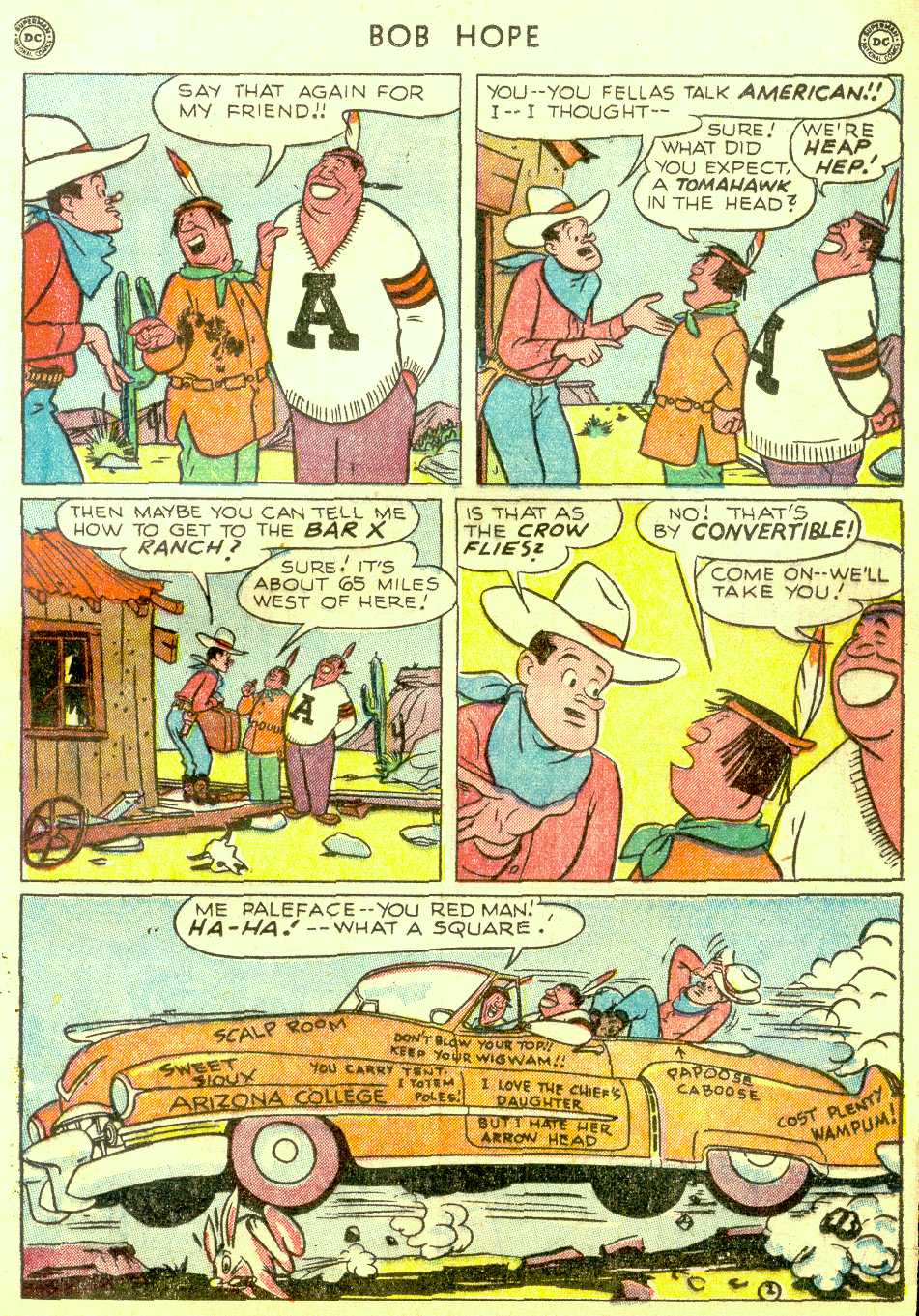 Read online The Adventures of Bob Hope comic -  Issue #6 - 37