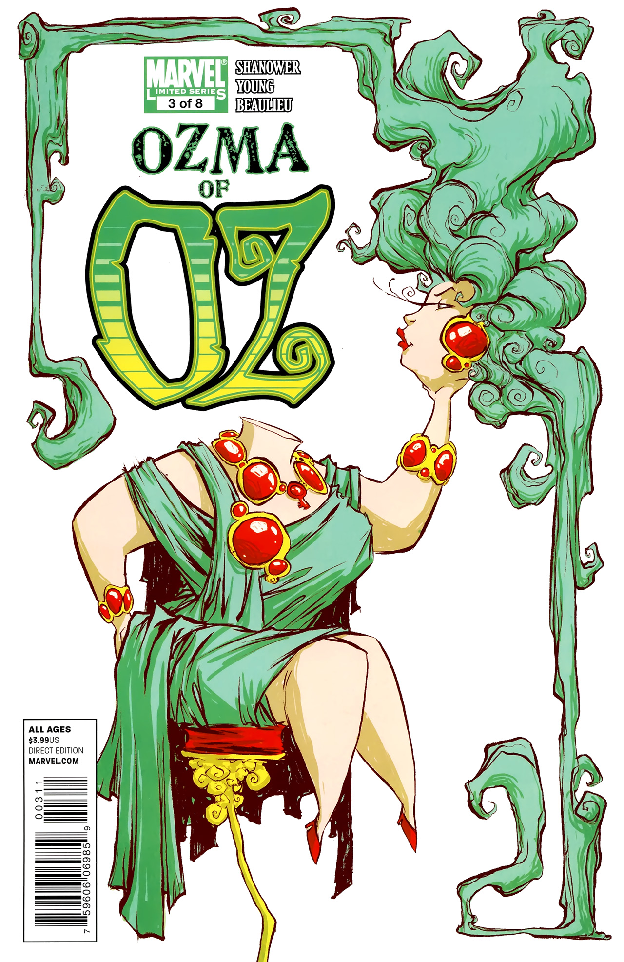 Read online Ozma of Oz comic -  Issue #3 - 1