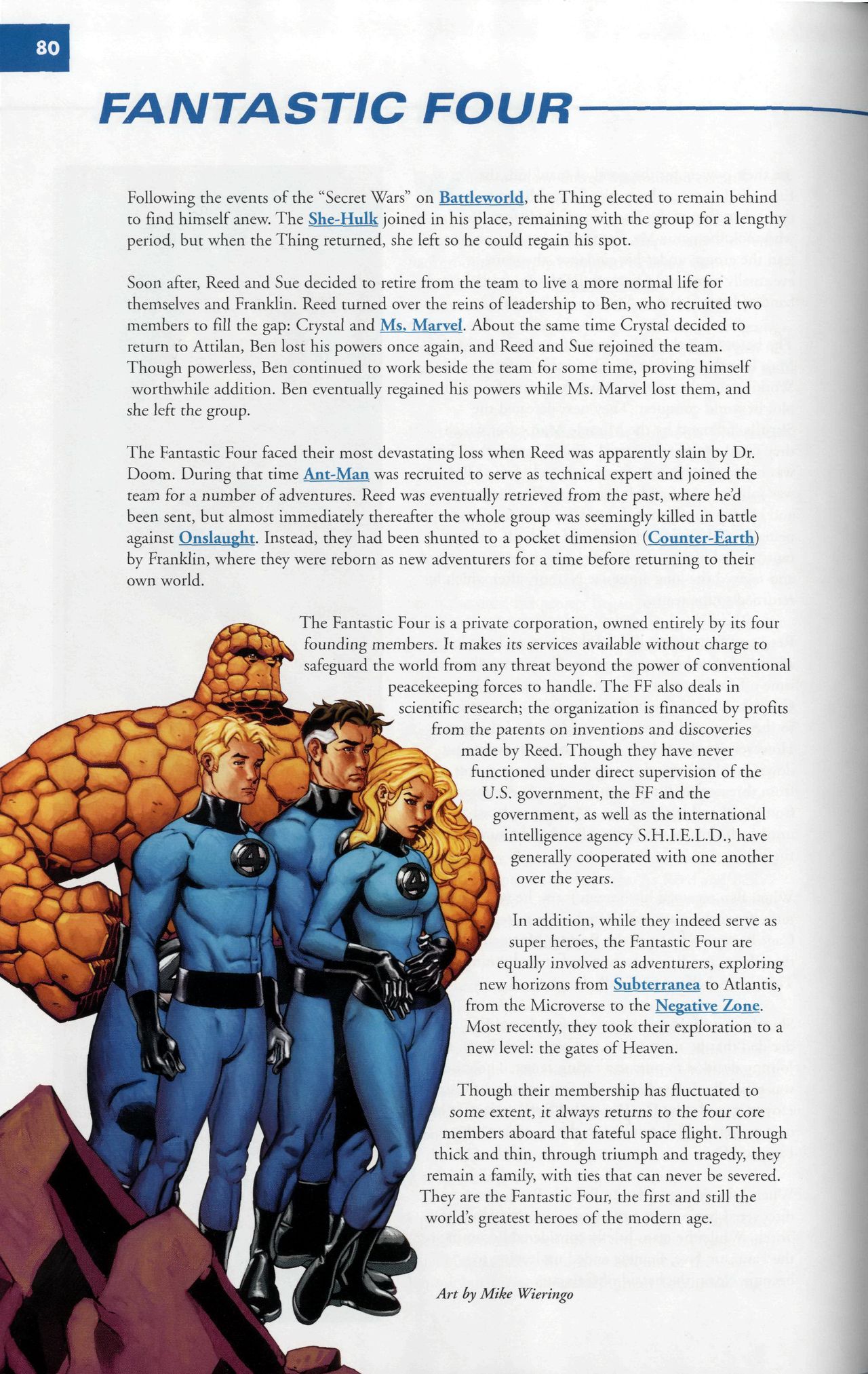 Read online Marvel Encyclopedia comic -  Issue # TPB 6 - 83
