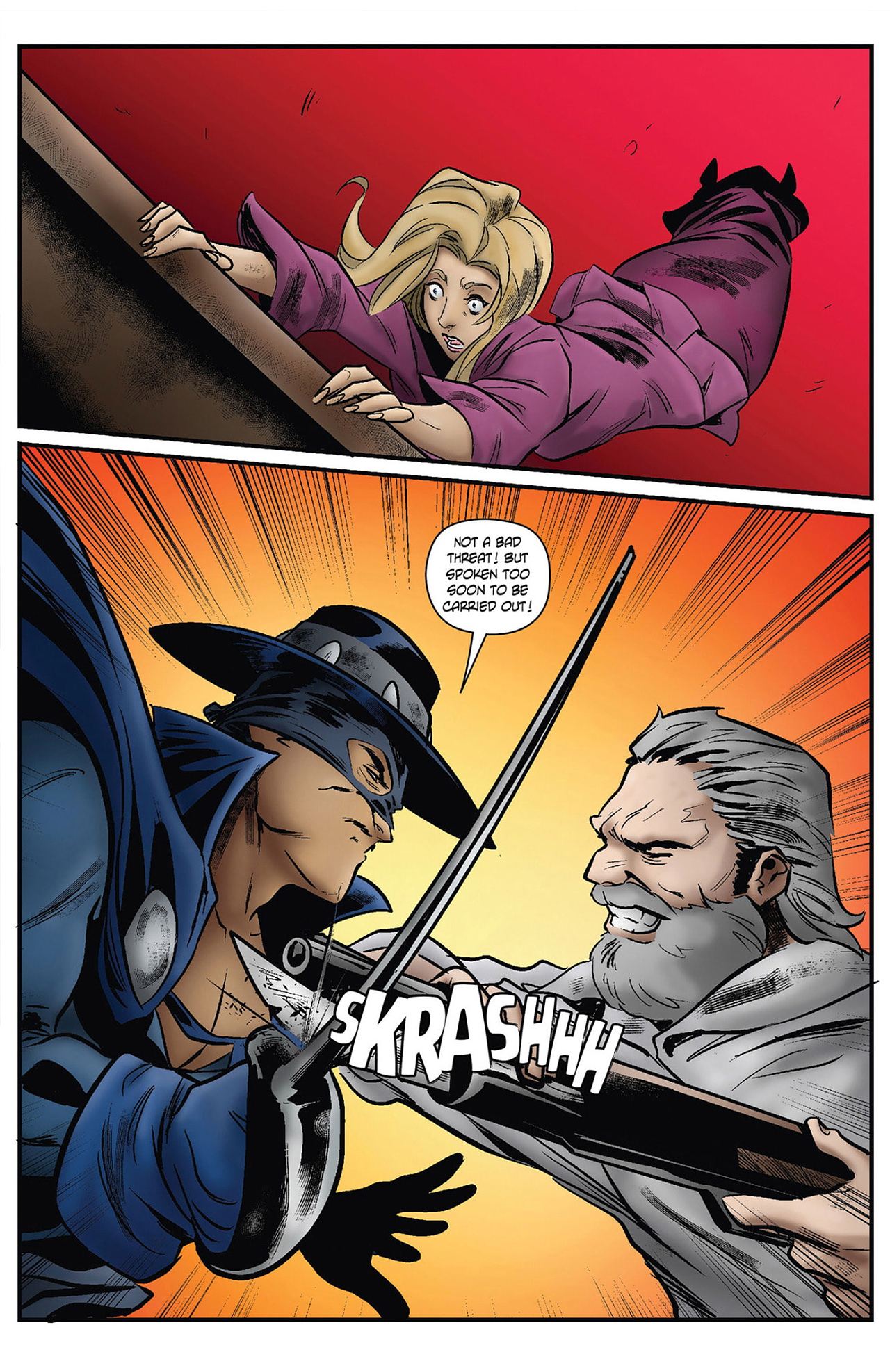 Read online Zorro Flights comic -  Issue #3 - 32