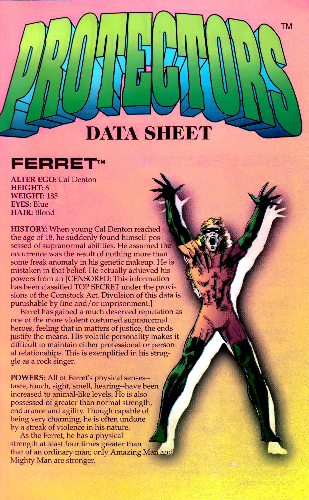 Read online The Protectors comic -  Issue # _Handbook - 13