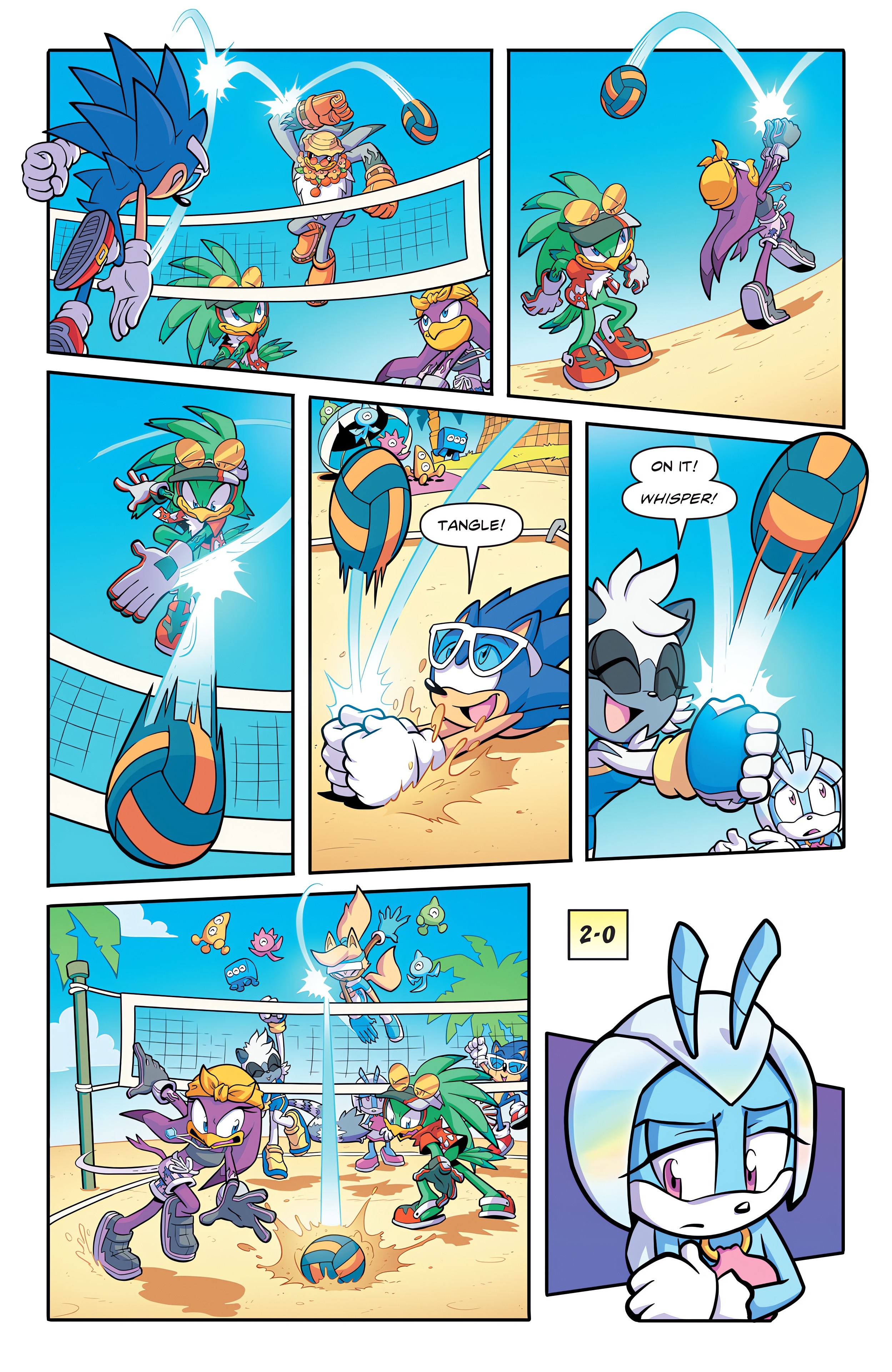 Read online IDW Endless Summer Sonic the Hedgehog comic -  Issue # Full - 15