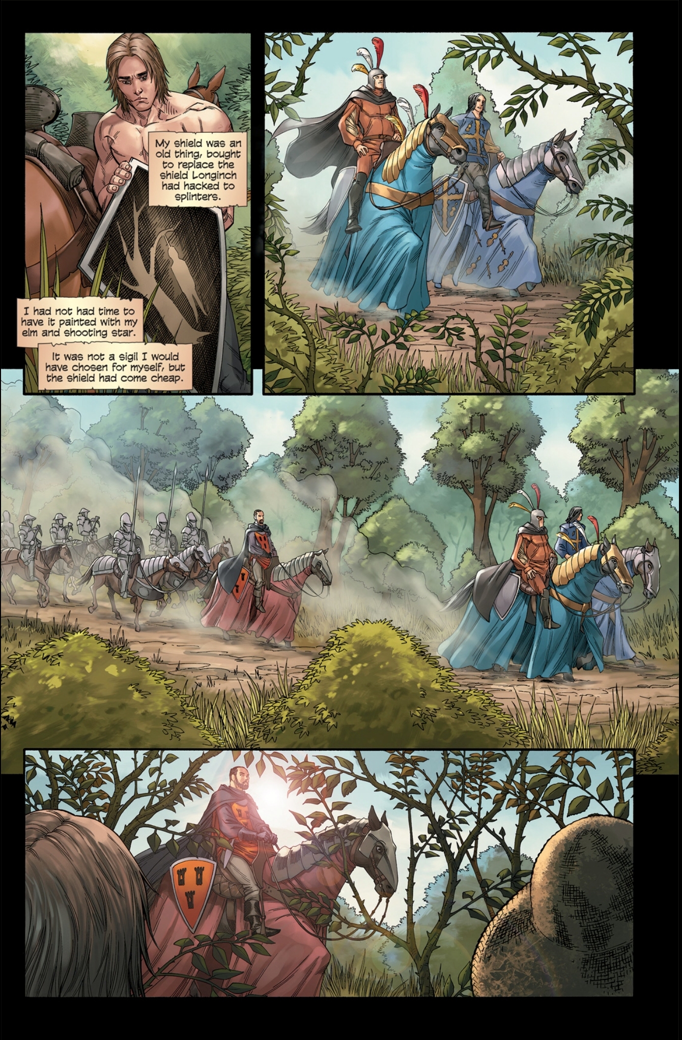 Read online Mystery Knight comic -  Issue # TPB - 14