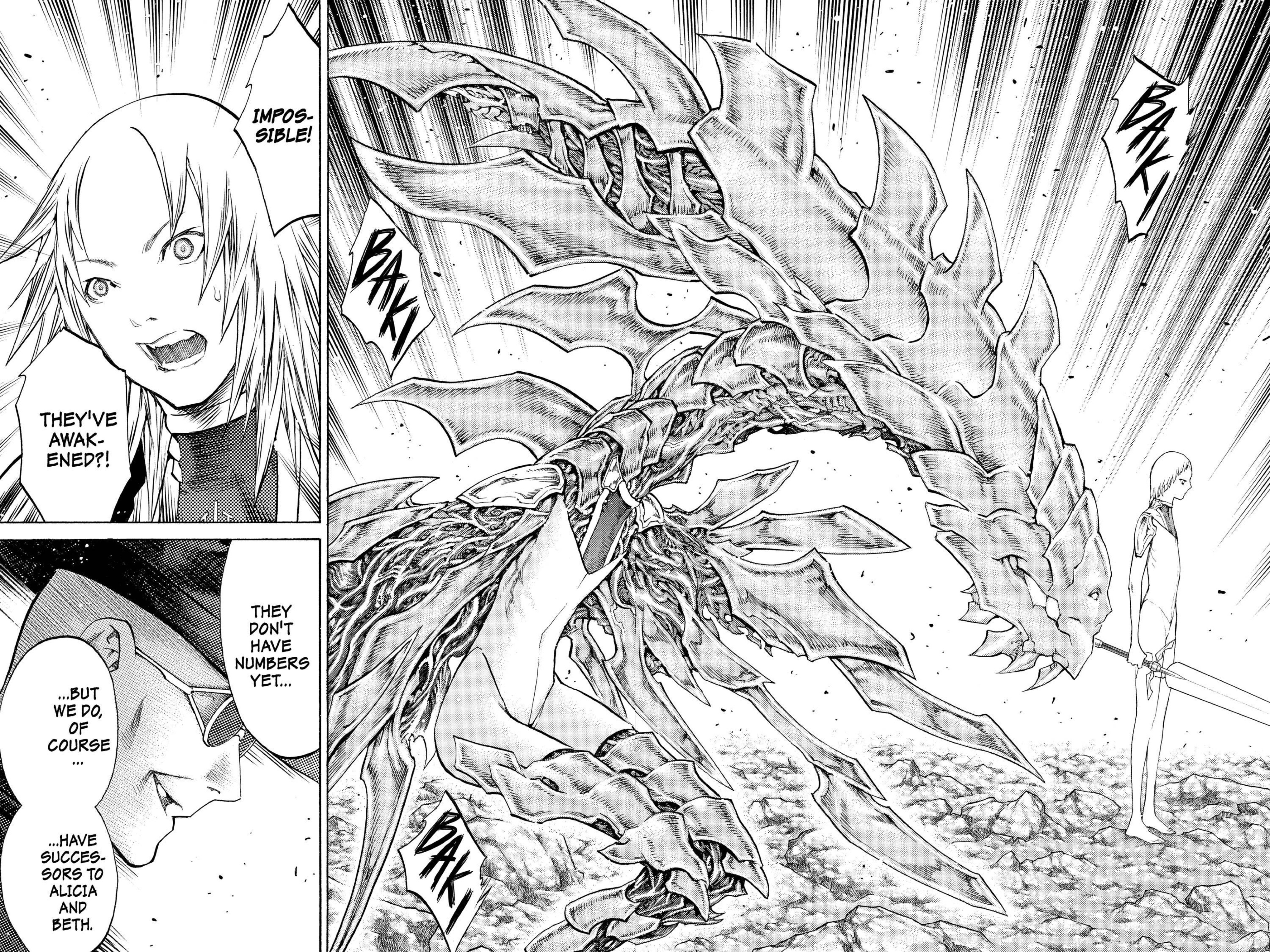 Read online Claymore comic -  Issue #19 - 137