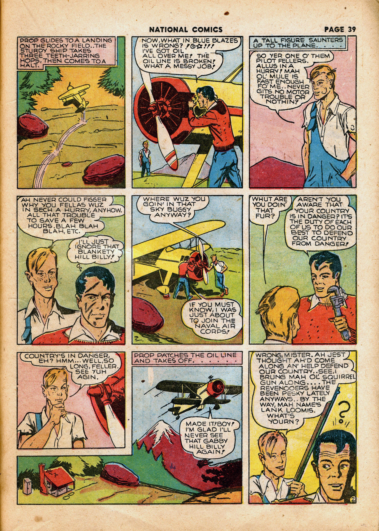 Read online National Comics comic -  Issue #7 - 41