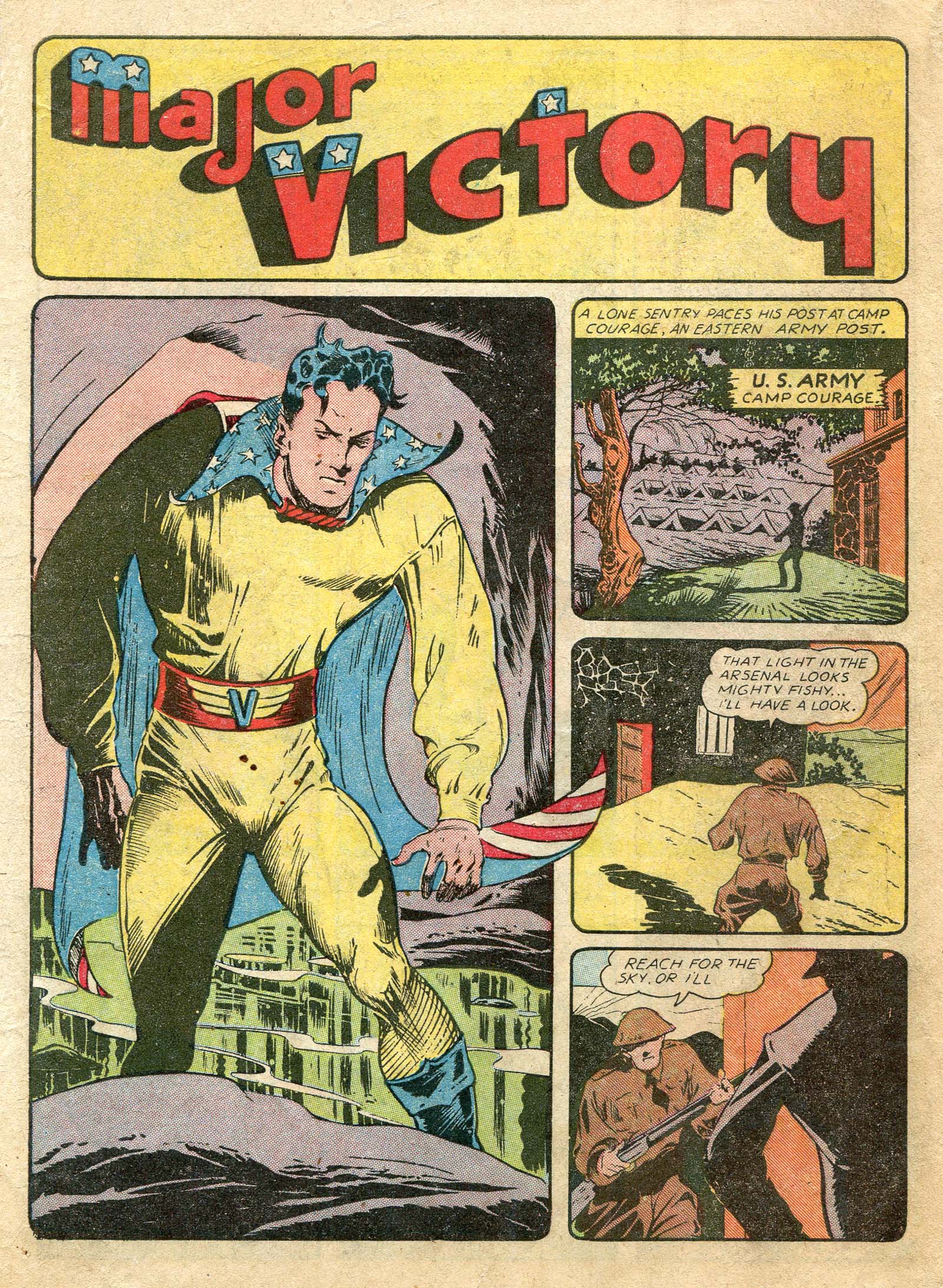 Read online Major Victory Comics comic -  Issue #1 - 3