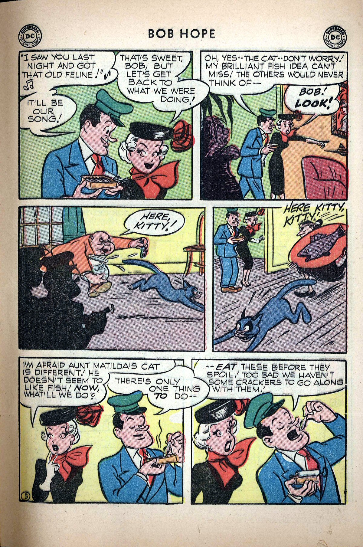 Read online The Adventures of Bob Hope comic -  Issue #9 - 21