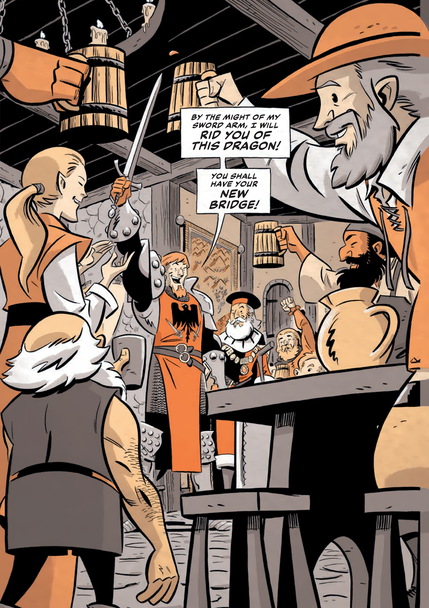 Read online Squire & Knight comic -  Issue # TPB (Part 1) - 18