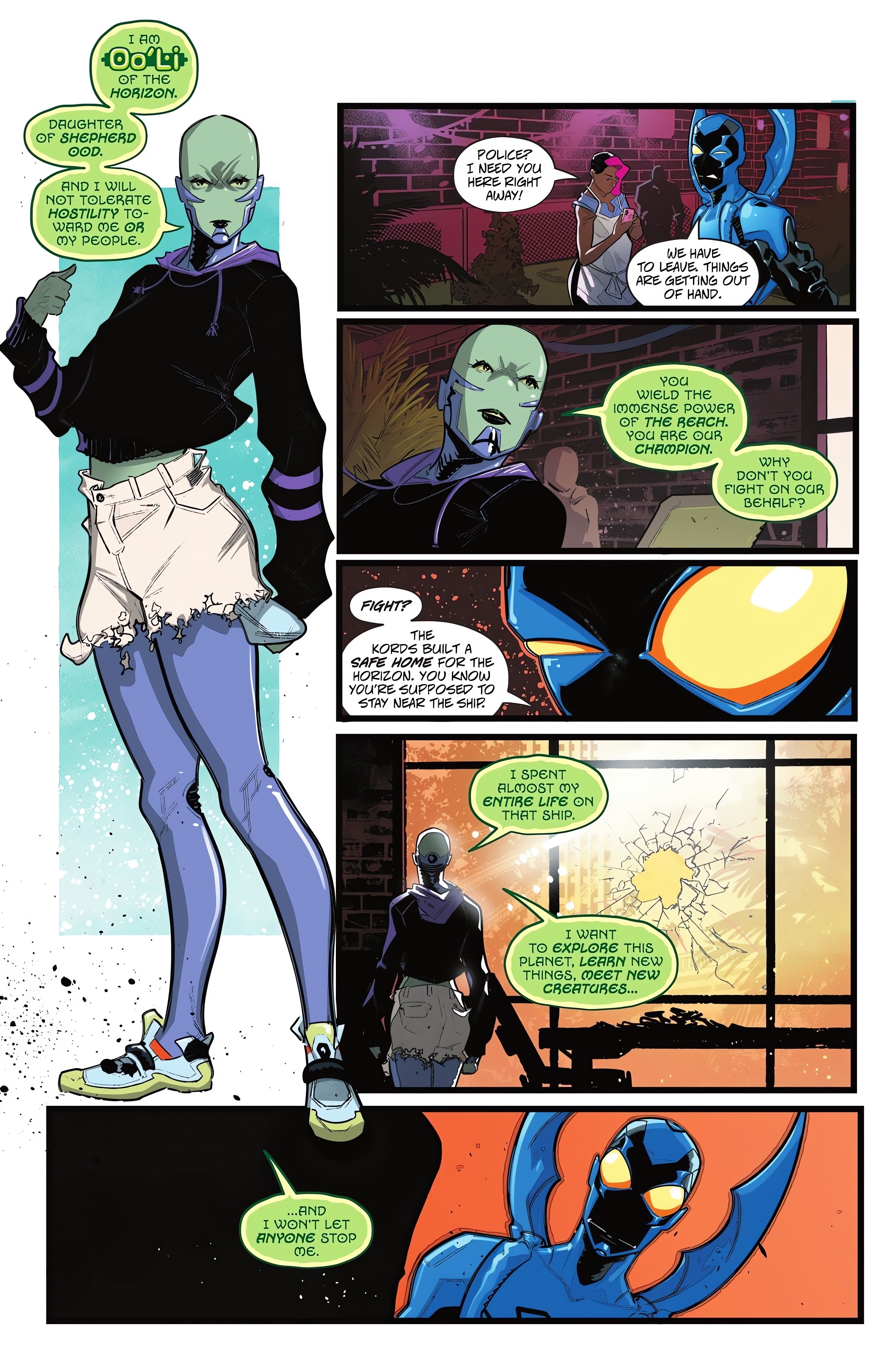 Read online Blue Beetle (2023) comic -  Issue #1 - 14