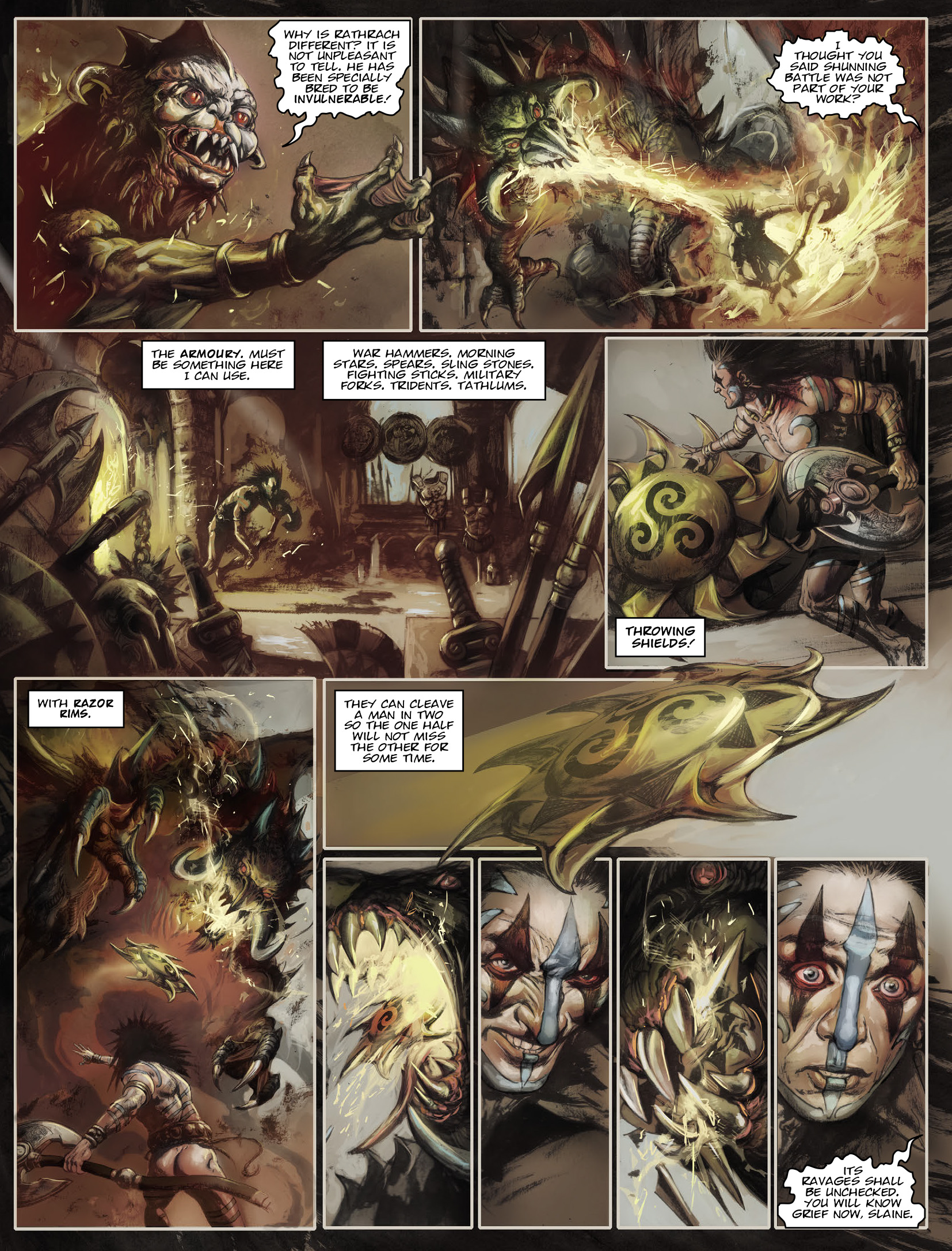 Read online Sláine comic -  Issue # TPB 19 - 61