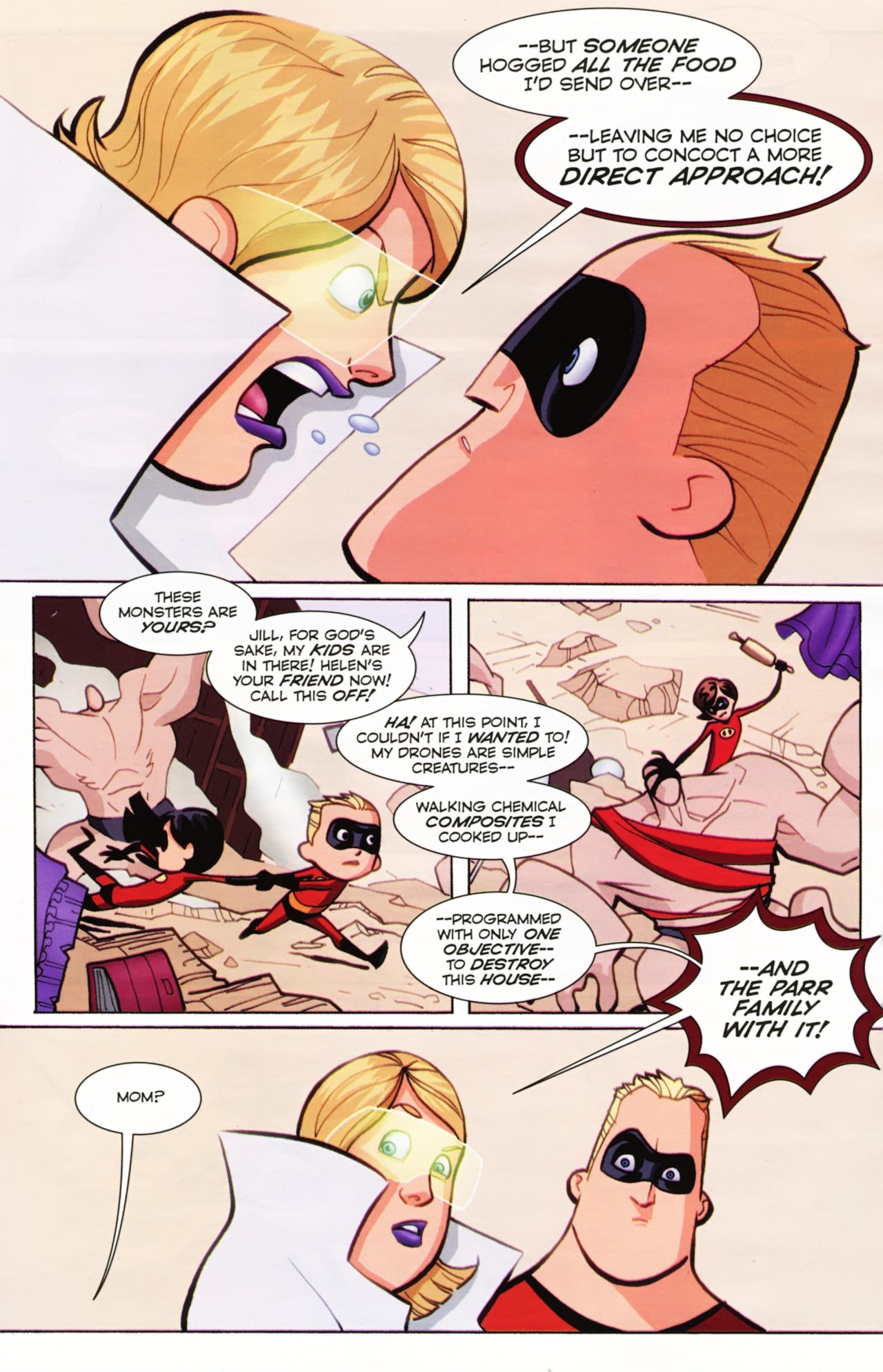 Read online The Incredibles: Family Matters comic -  Issue #4 - 9