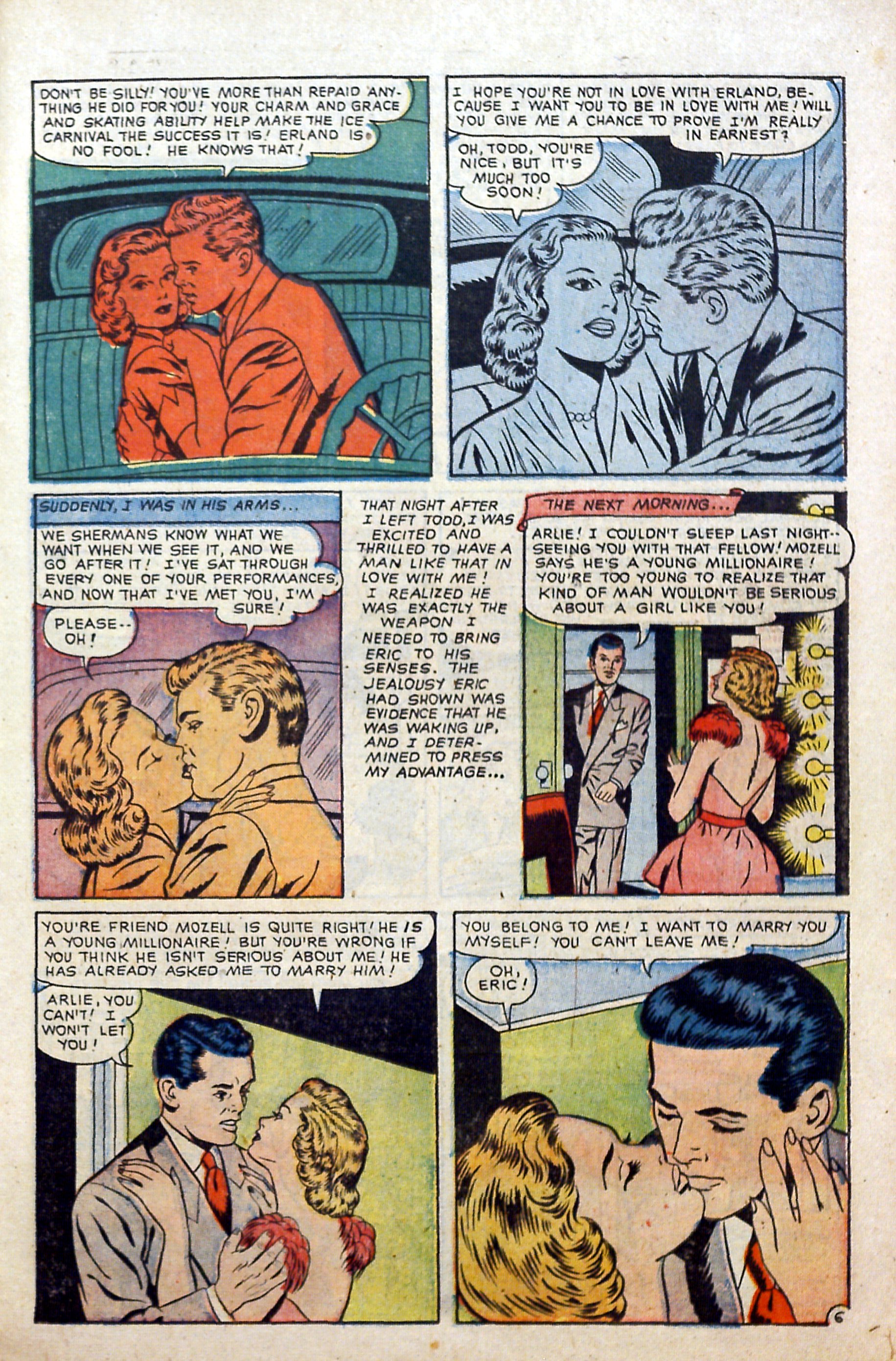 Read online Glamorous Romances comic -  Issue #61 - 23