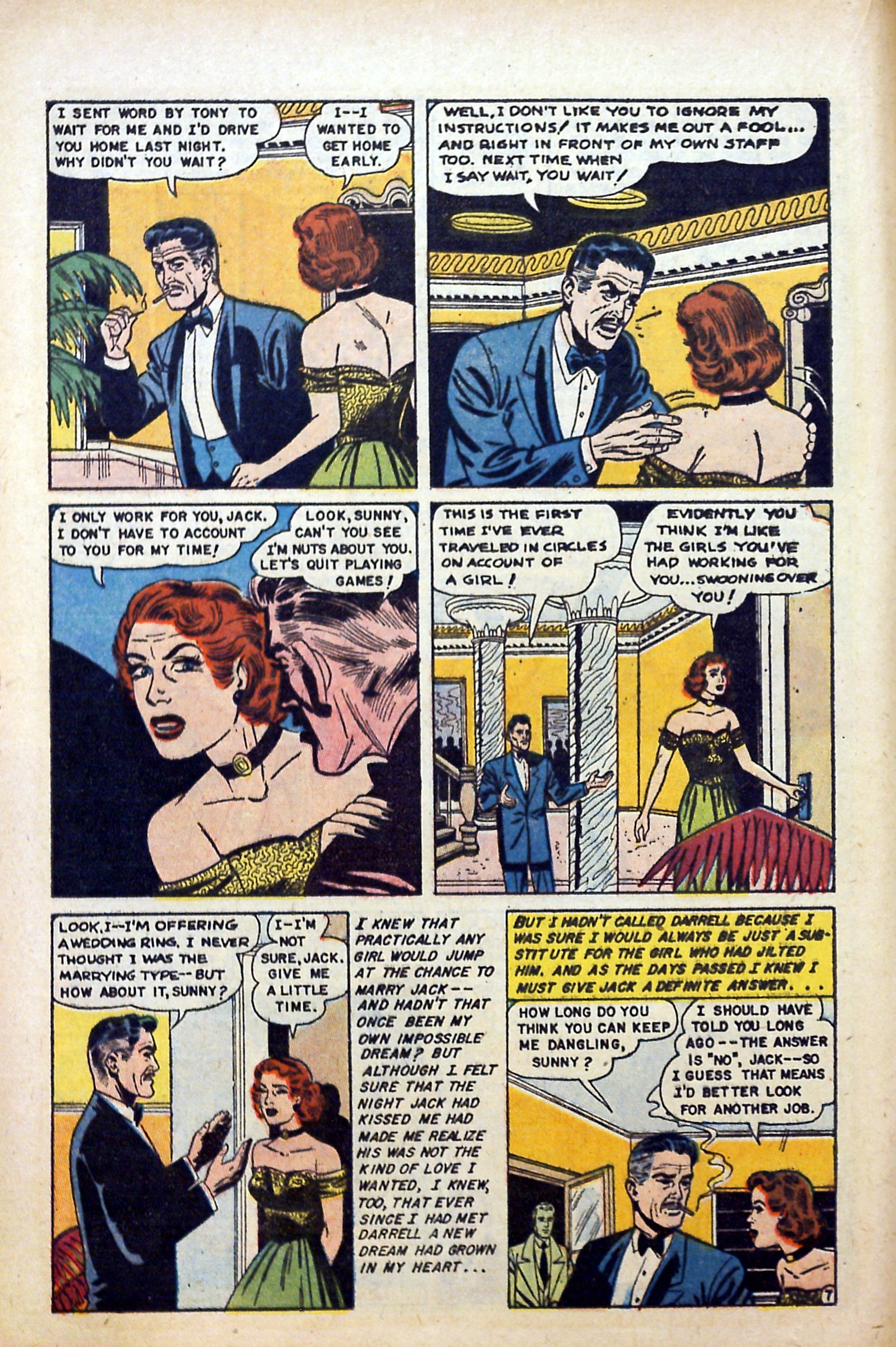 Read online Glamorous Romances comic -  Issue #90 - 16