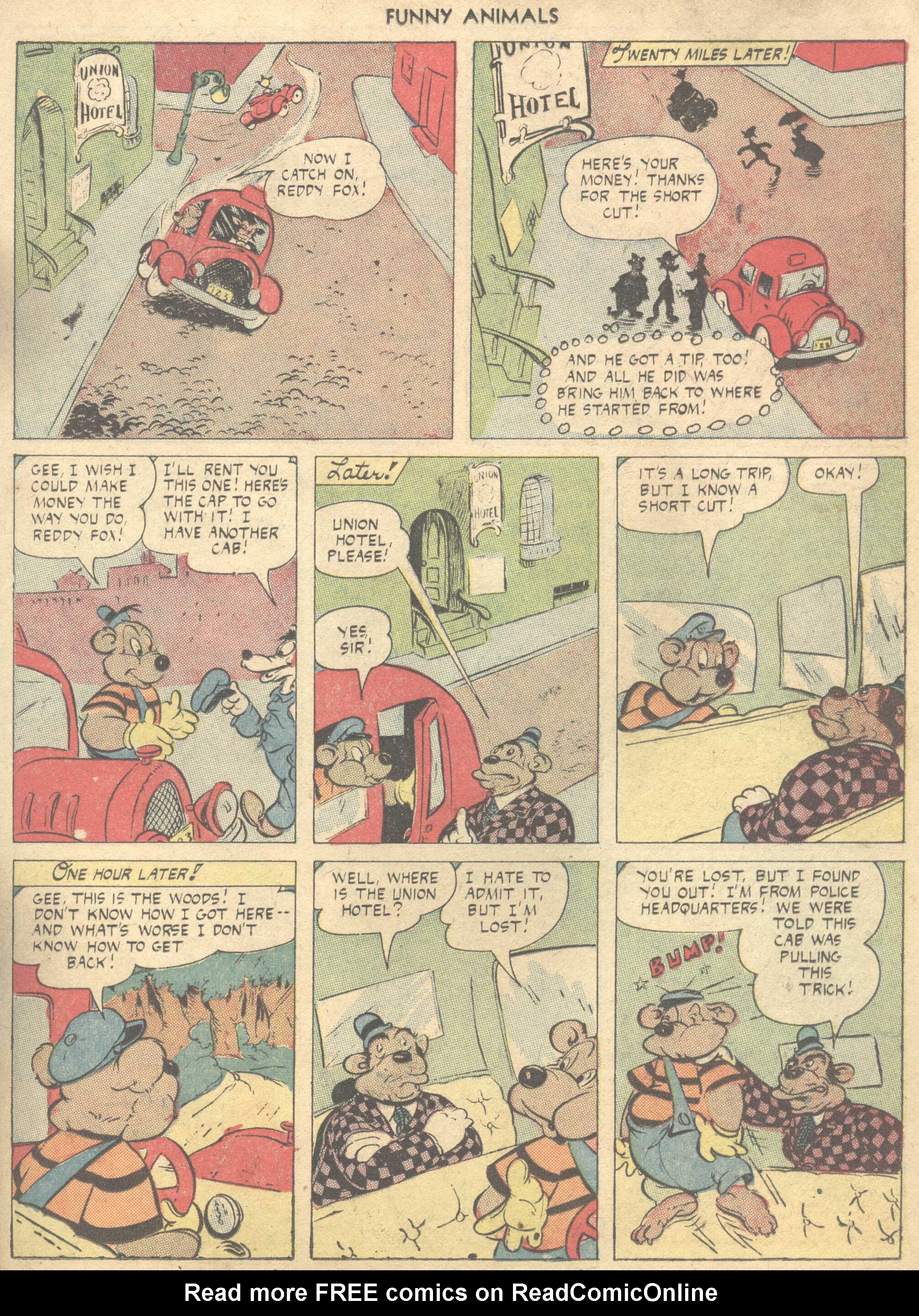 Read online Fawcett's Funny Animals comic -  Issue #37 - 33