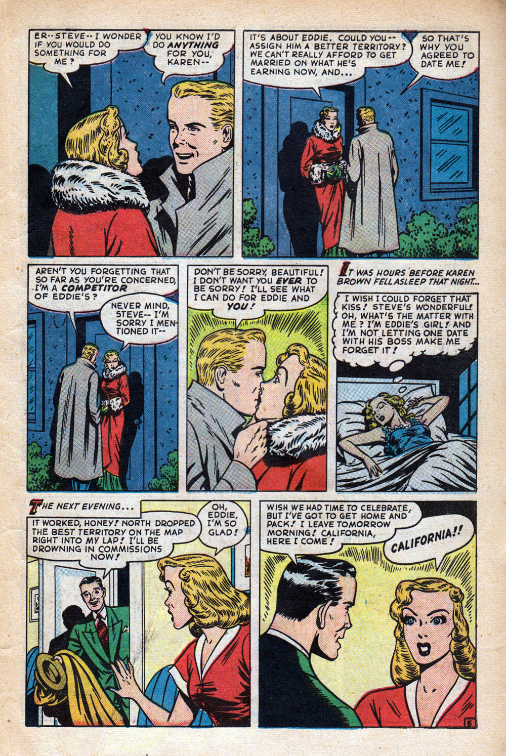 Read online Glamorous Romances comic -  Issue #42 - 7