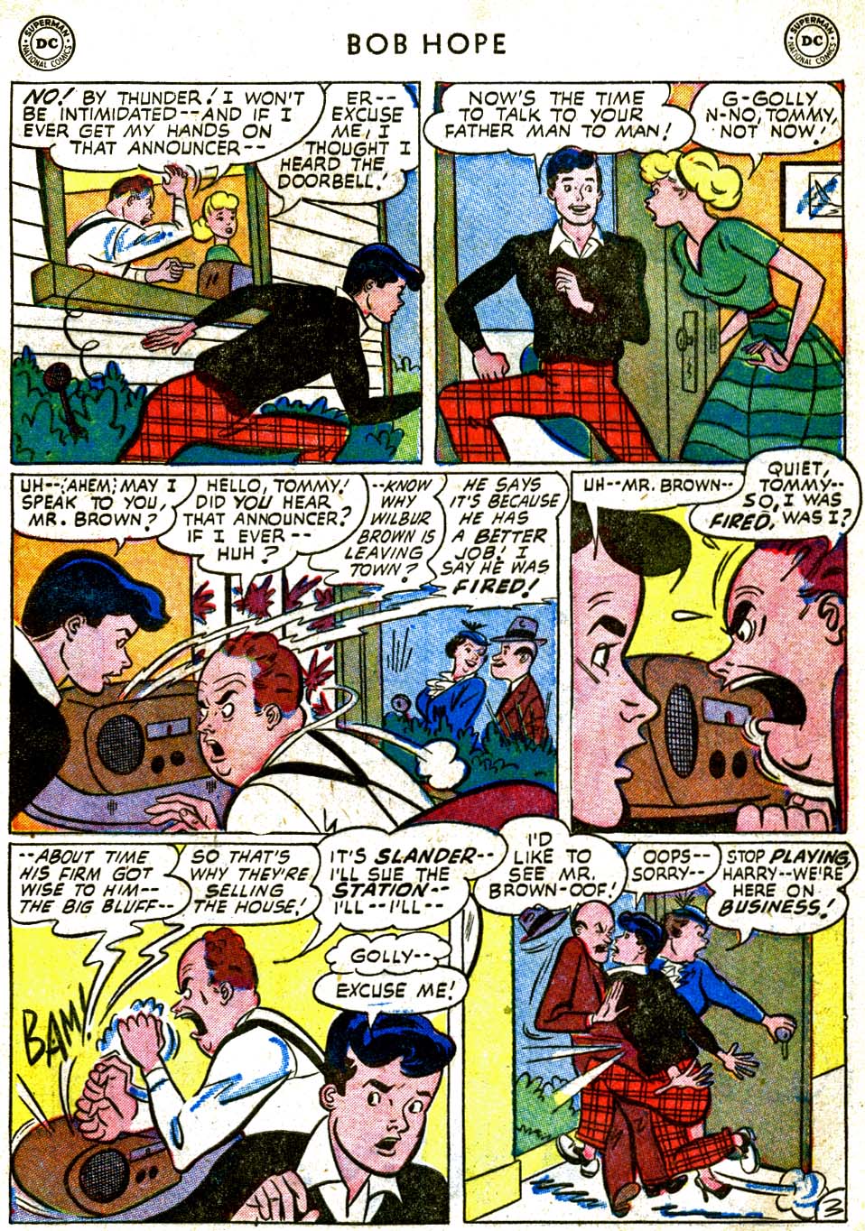 Read online The Adventures of Bob Hope comic -  Issue #24 - 39
