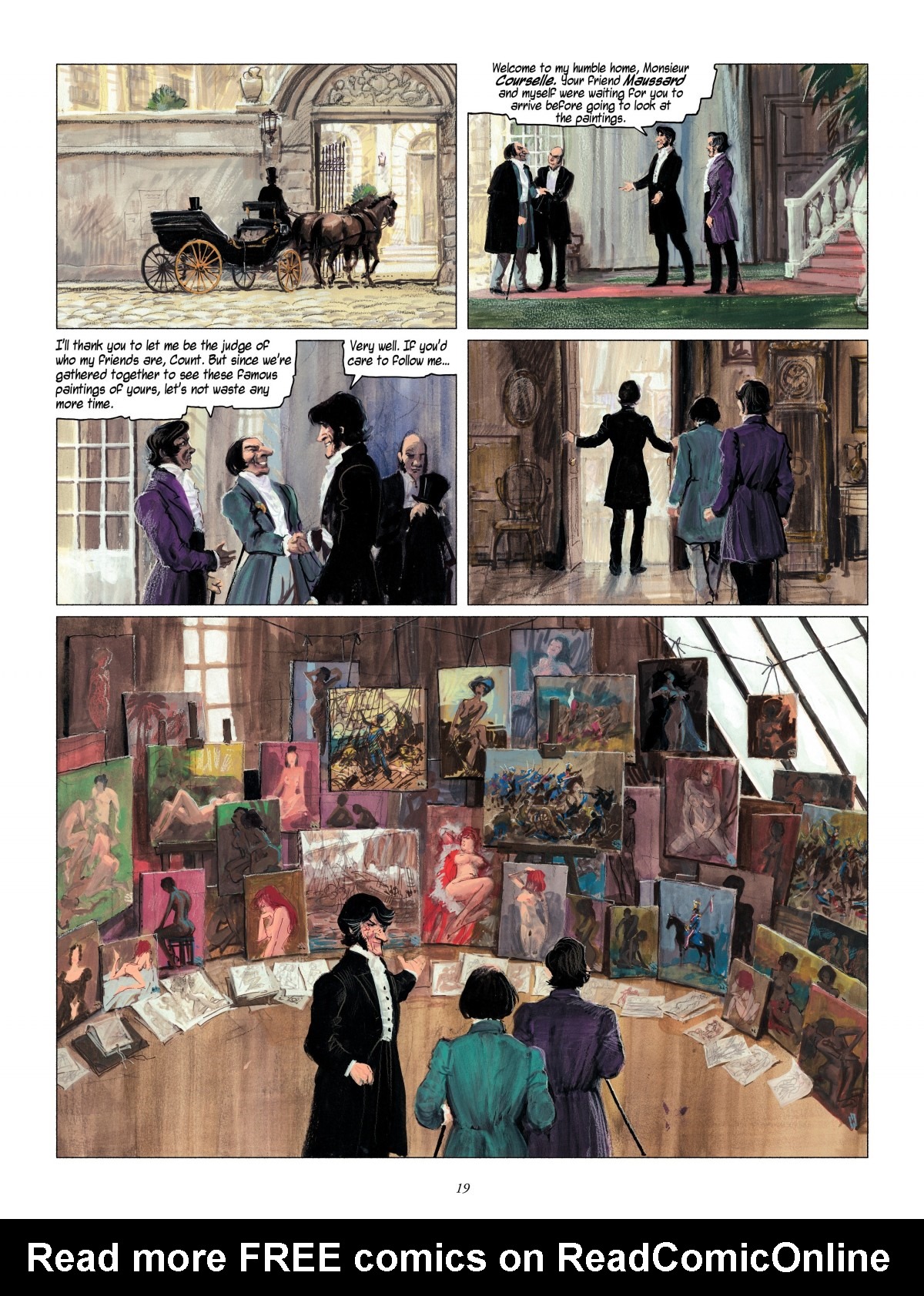 Read online The Revenge of Count Skarbek comic -  Issue #1 - 19