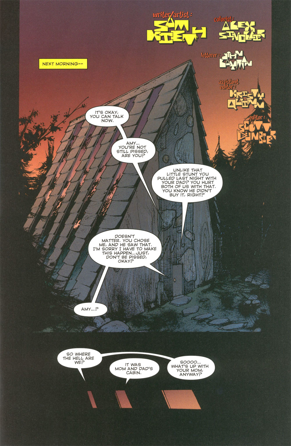 Read online Zero Girl: Full Circle comic -  Issue #3 - 2