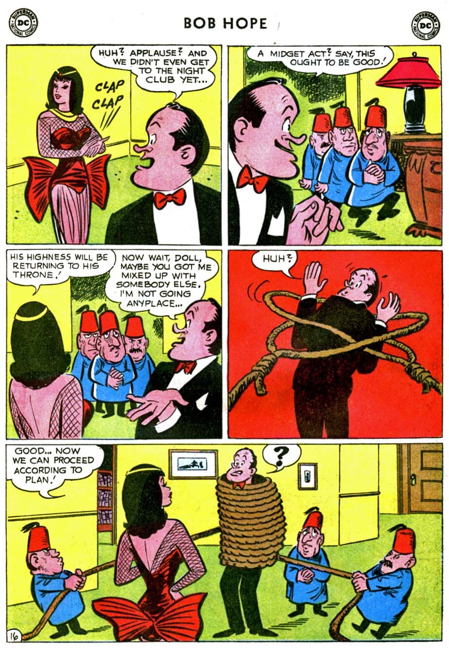 Read online The Adventures of Bob Hope comic -  Issue #71 - 20