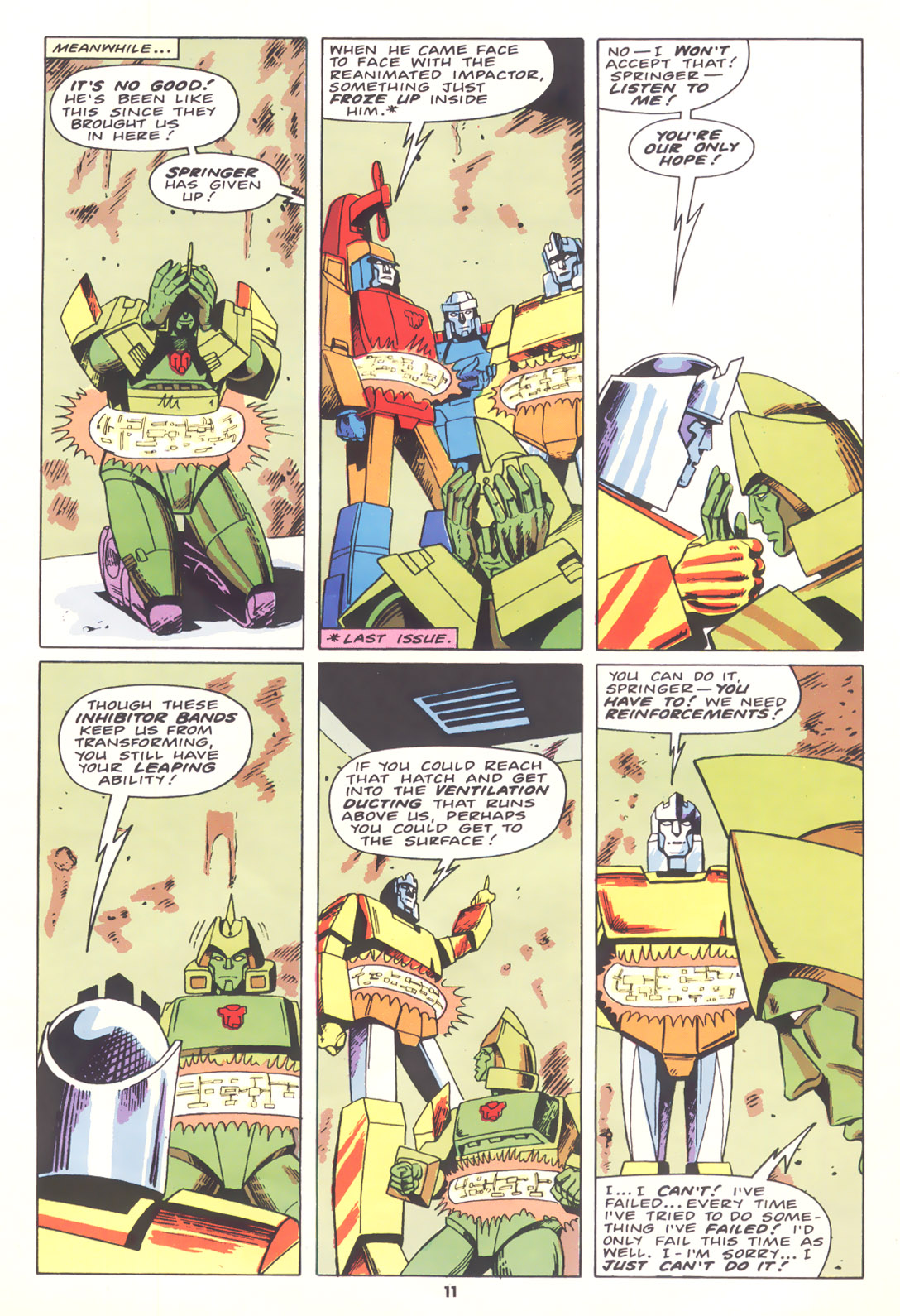 Read online The Transformers (UK) comic -  Issue #167 - 10