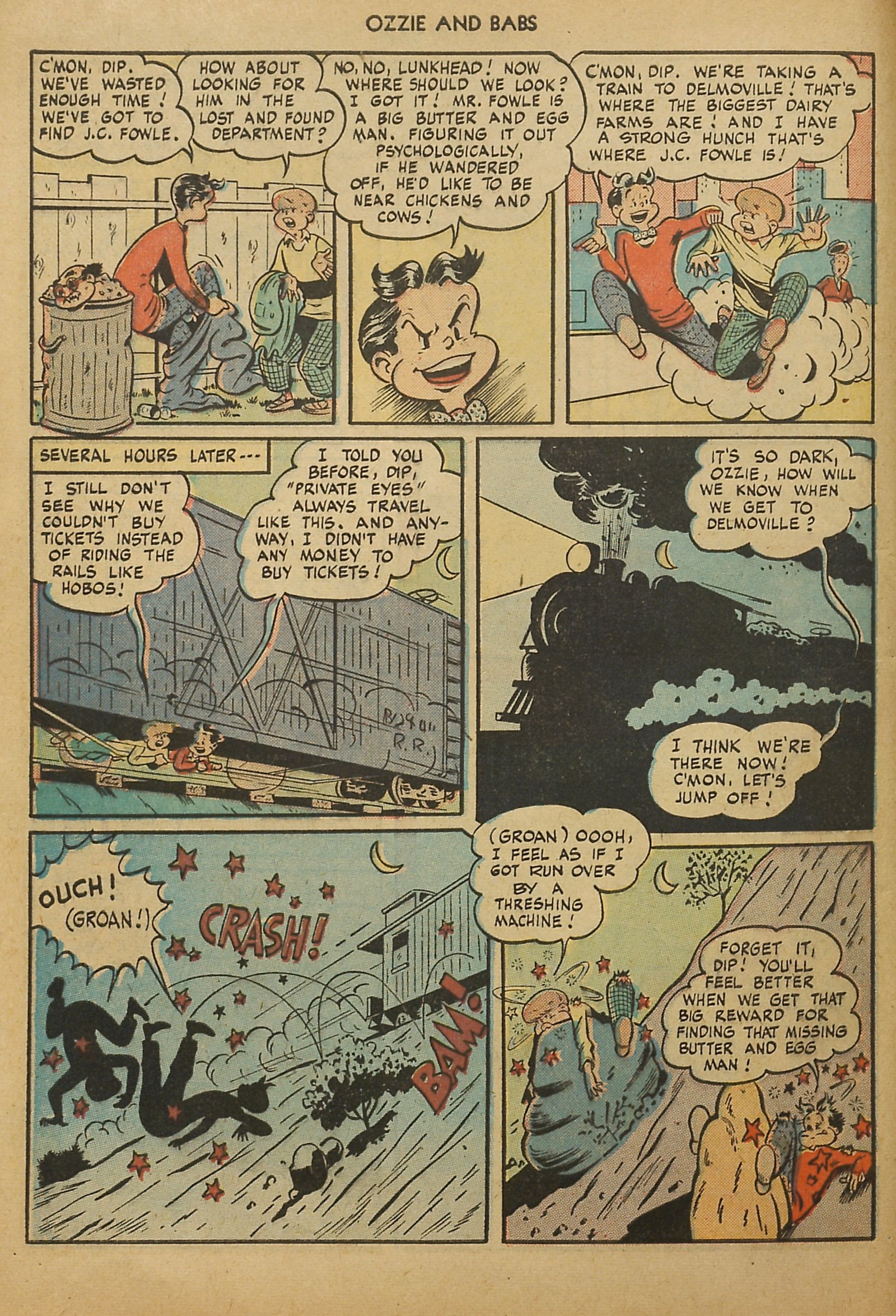Read online Ozzie And Babs comic -  Issue #11 - 20