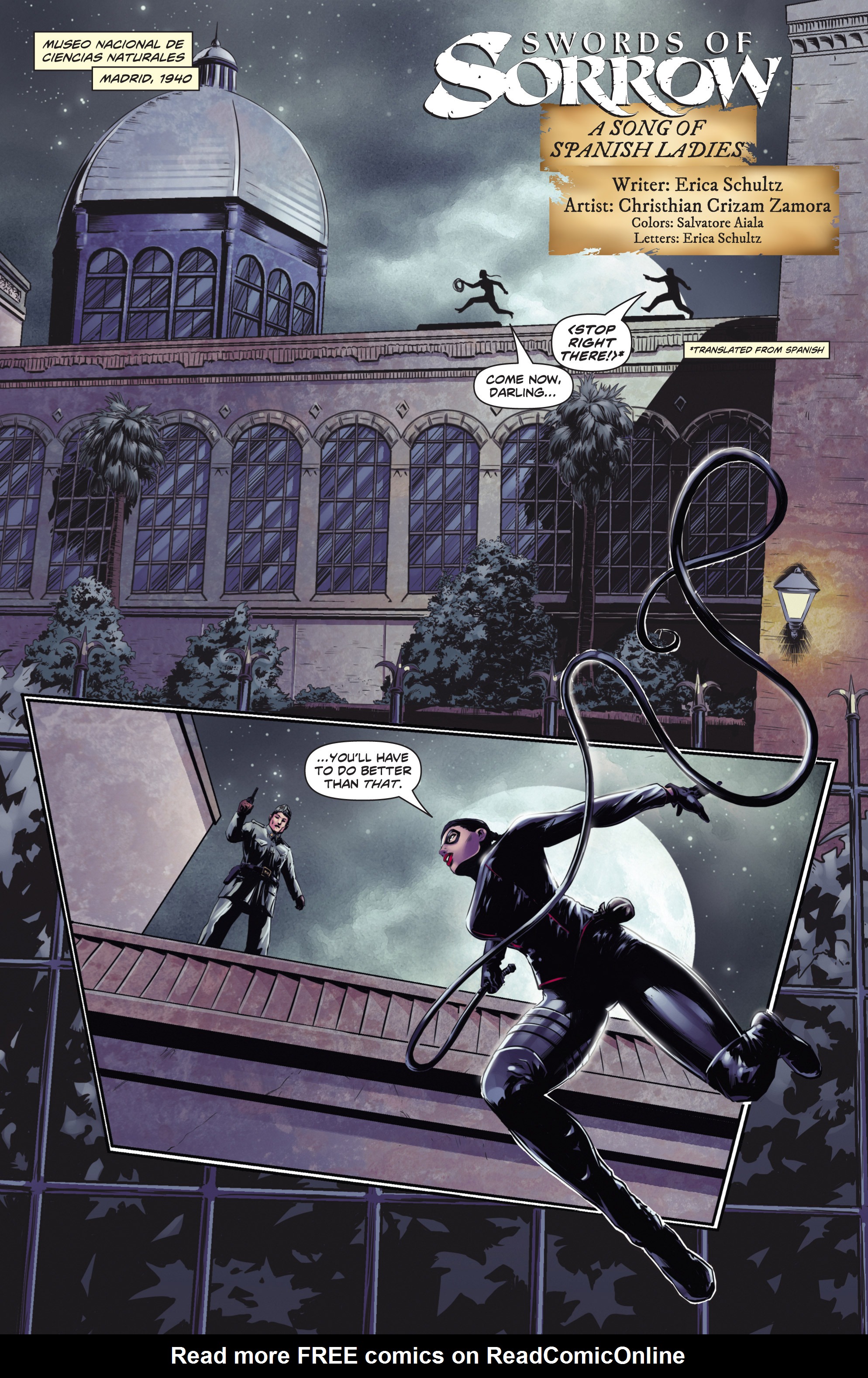 Read online Swords of Sorrow: Black Sparrow & Lady Zorro Special comic -  Issue # Full - 3
