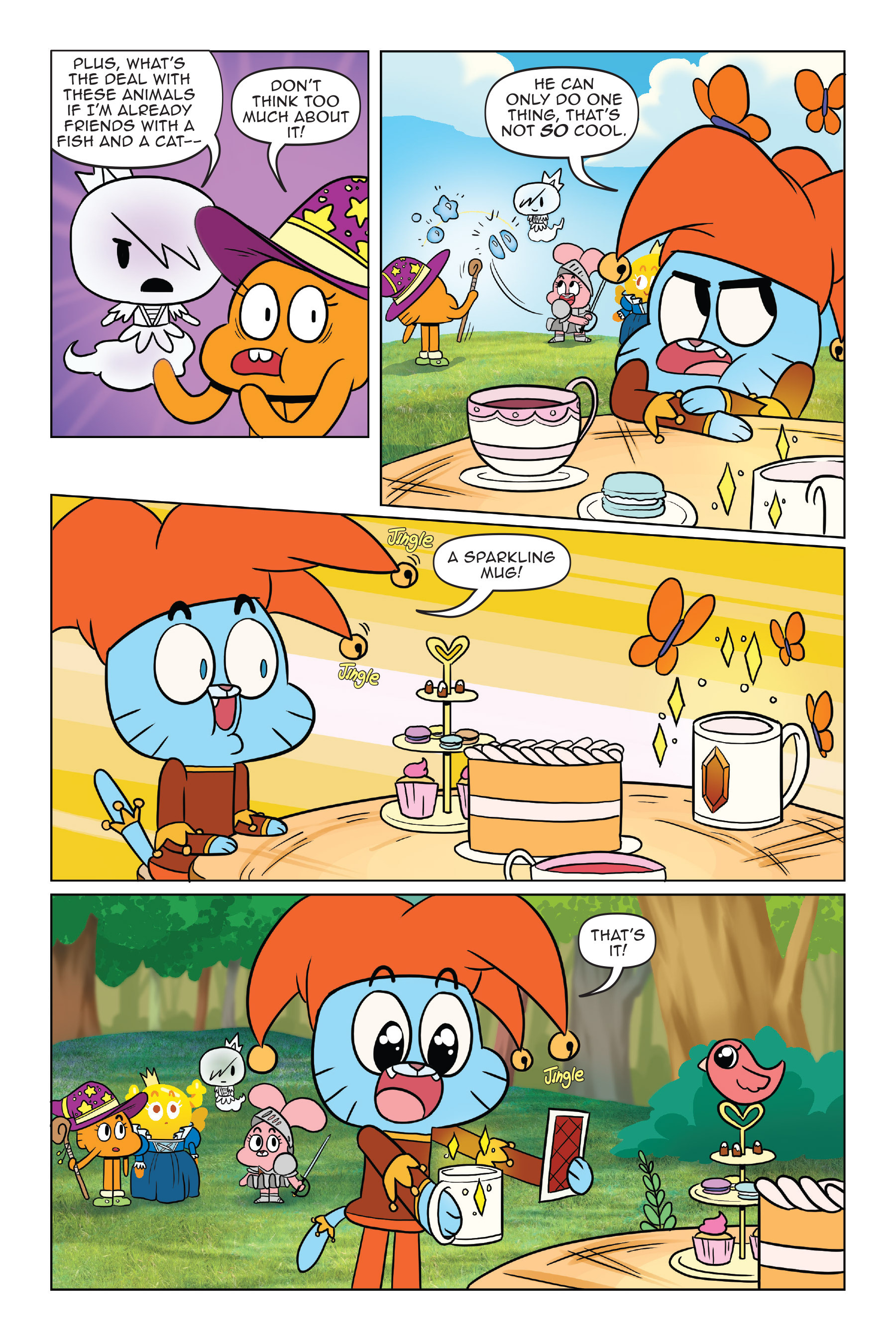 Read online The Amazing World of Gumball: Fairy Tale Trouble comic -  Issue # Full - 78