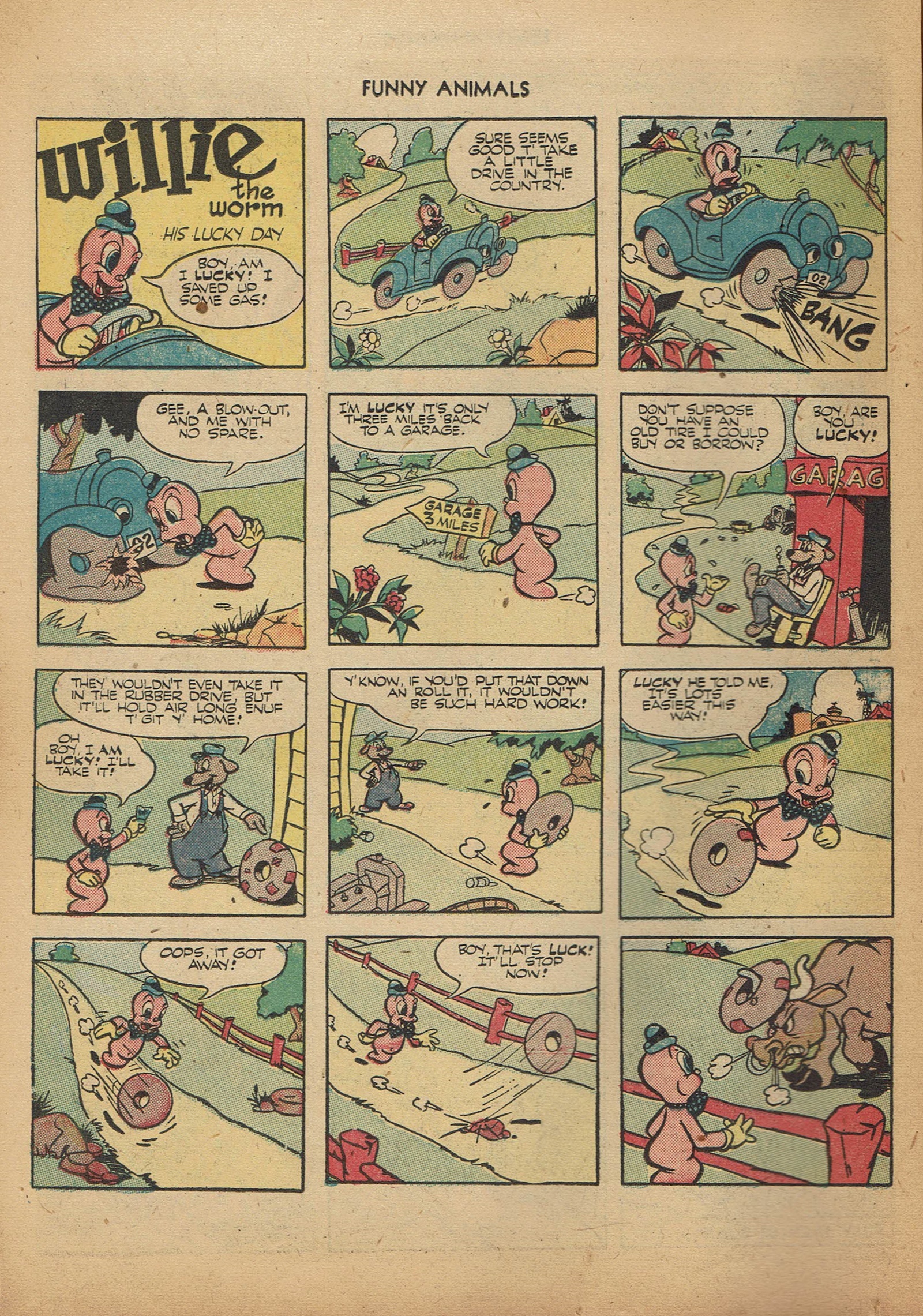Read online Fawcett's Funny Animals comic -  Issue #22 - 14
