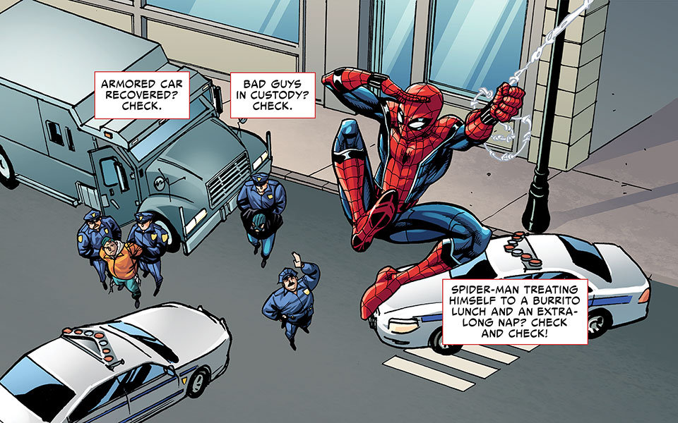 Read online Spider-Man: Far From Home - Them's The Brakes comic -  Issue # Full - 11