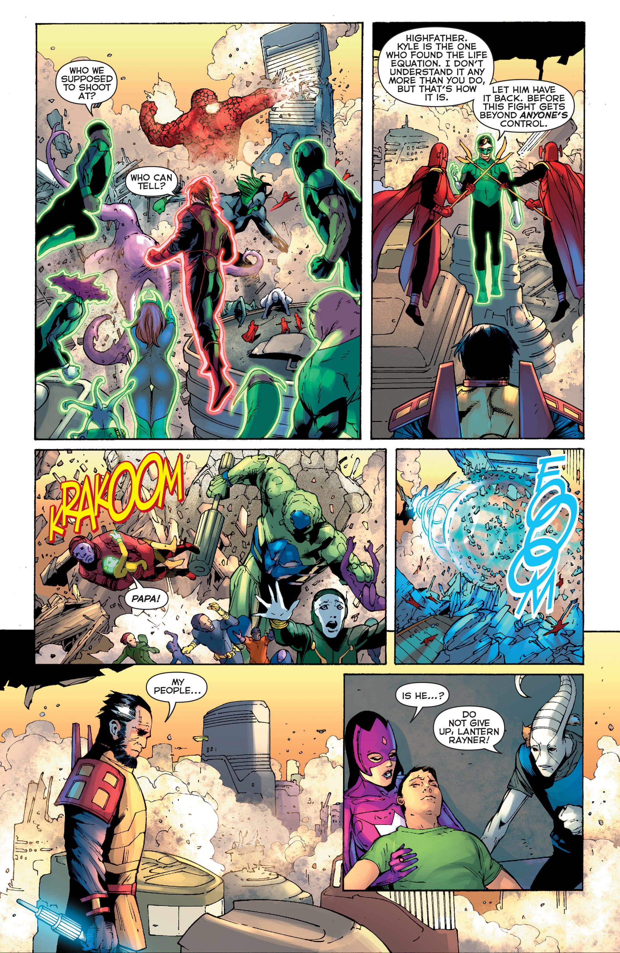 Read online Green Lantern (2011) comic -  Issue # _Annual 3 - 21