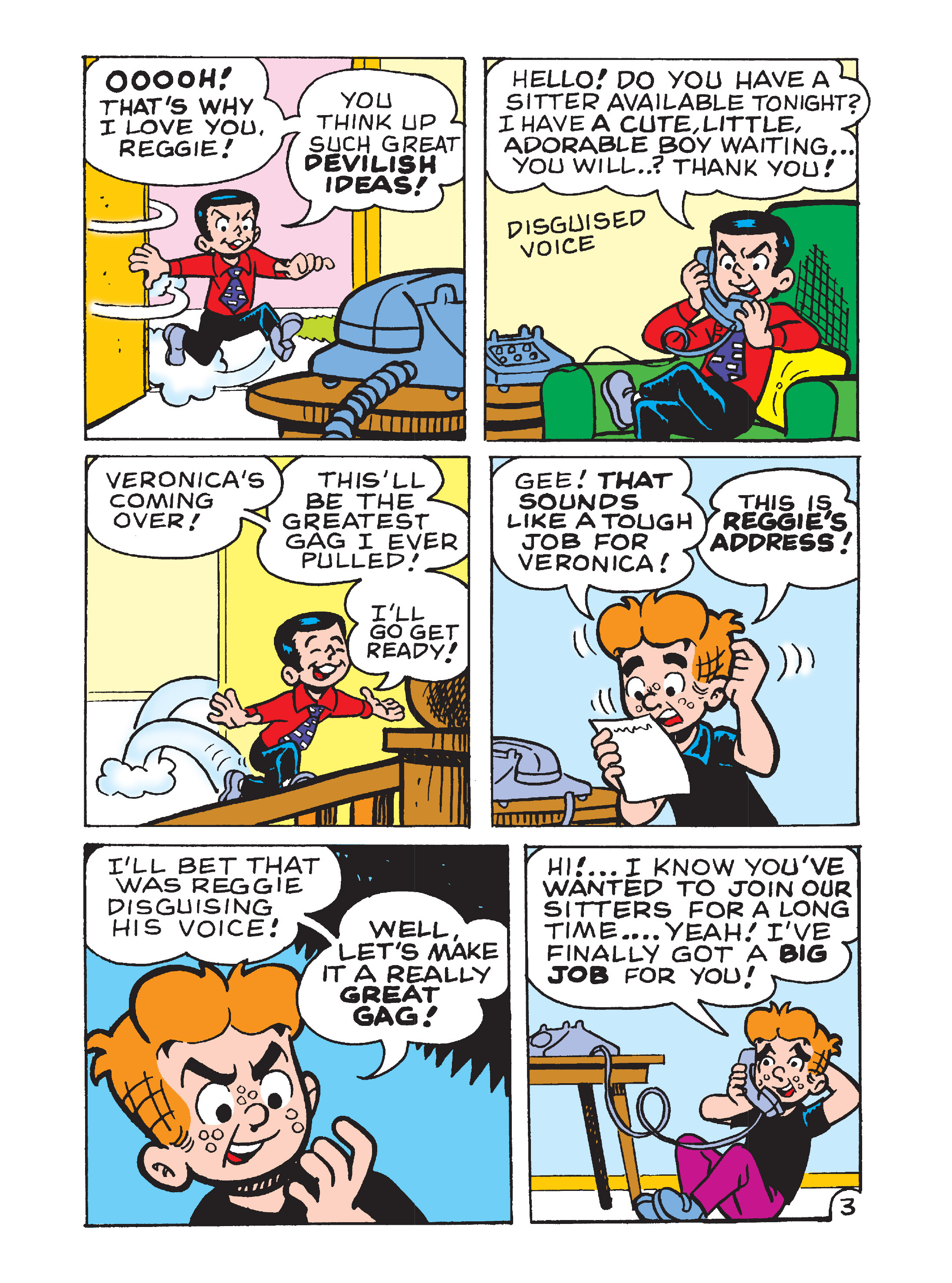 Read online Archie's Funhouse Double Digest comic -  Issue #8 - 136