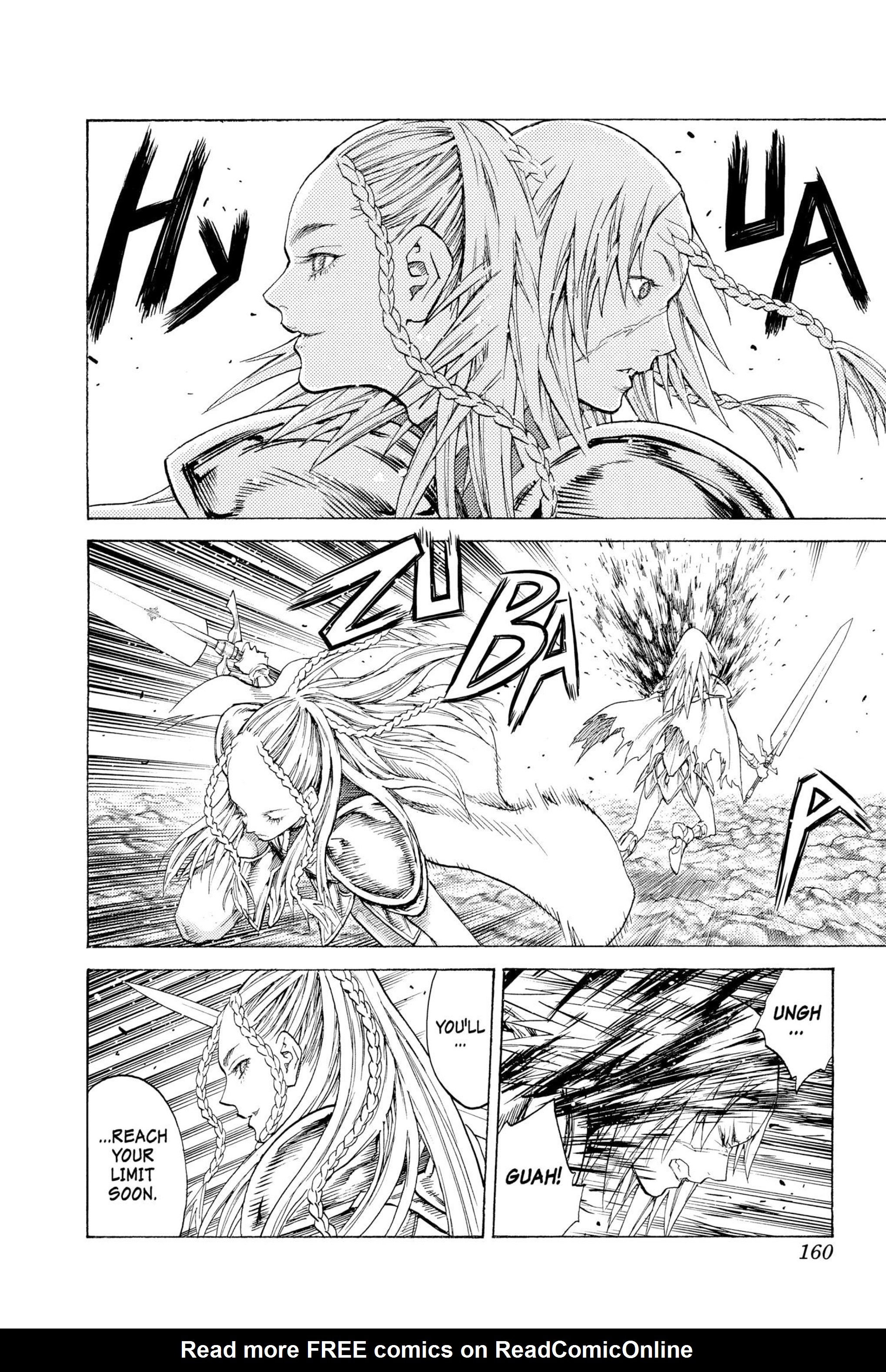 Read online Claymore comic -  Issue #21 - 147