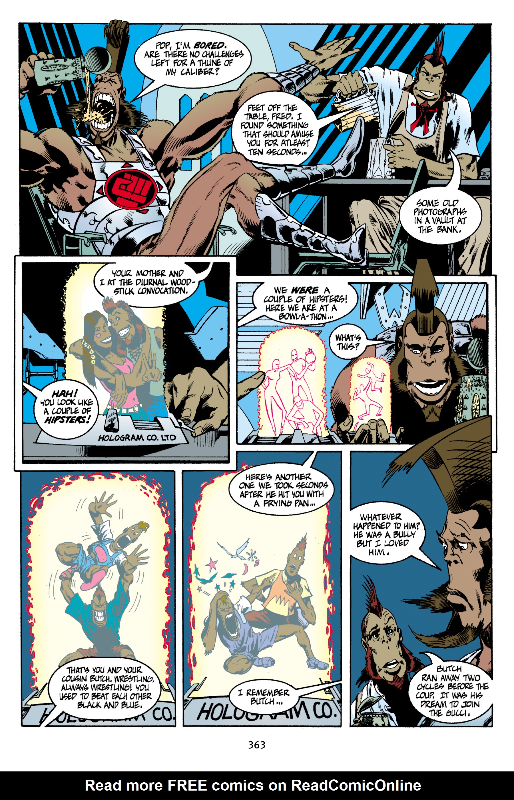 Read online Nexus Omnibus comic -  Issue # TPB 7 - 347