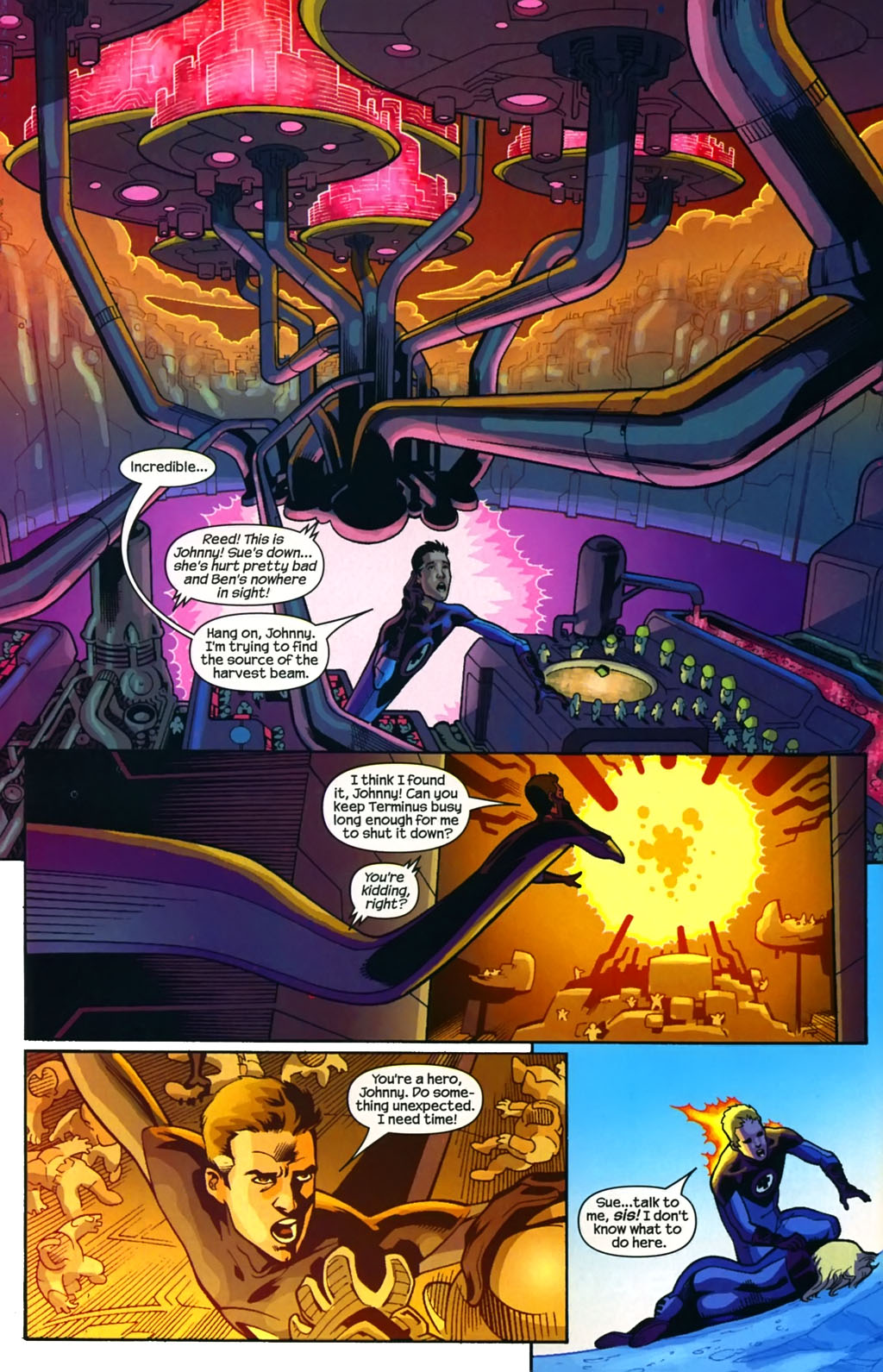 Read online Marvel Adventures Fantastic Four comic -  Issue #15 - 16