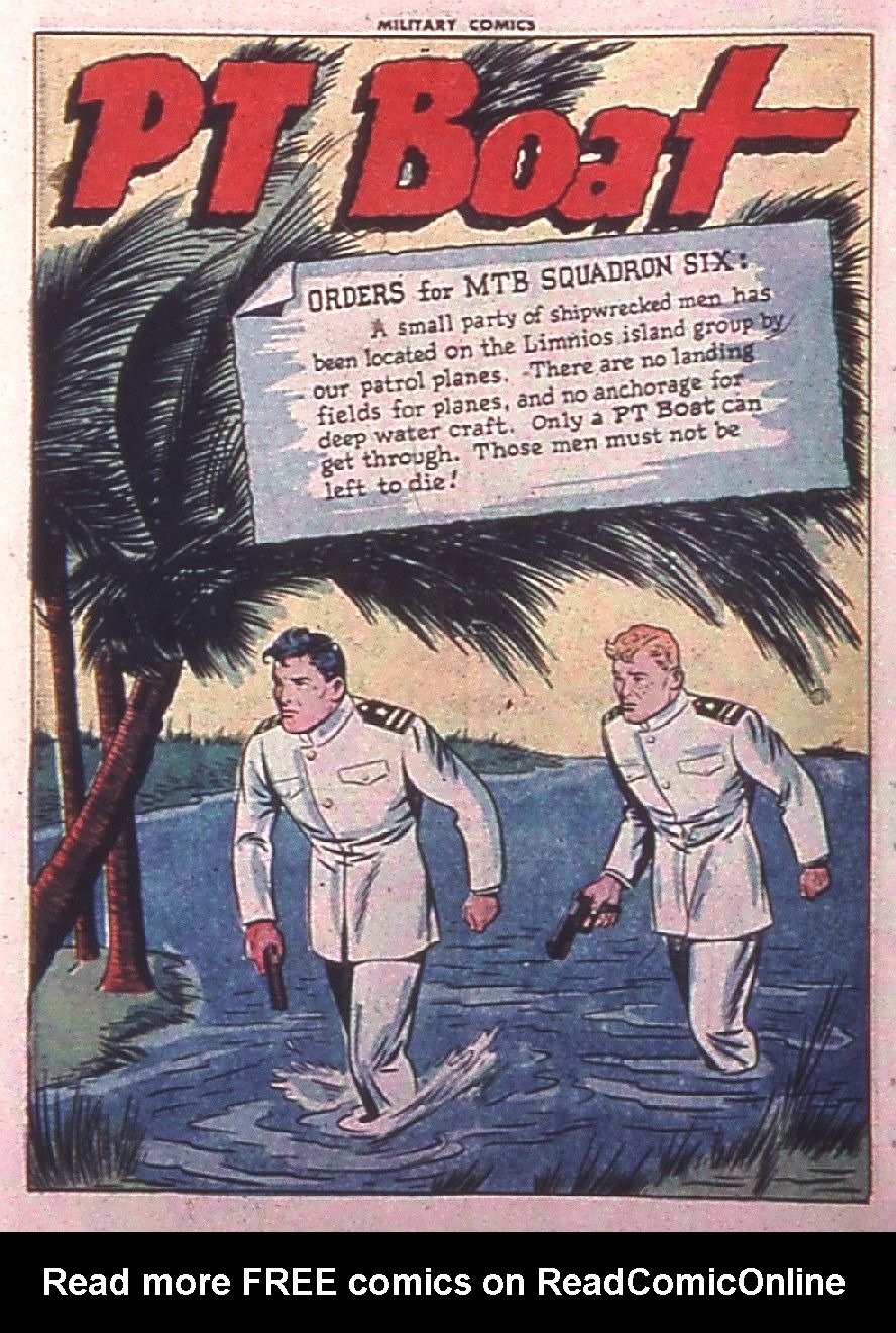 Read online Military Comics comic -  Issue #39 - 50