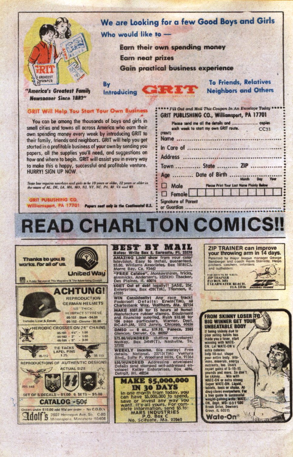 Read online Scary Tales comic -  Issue #26 - 34