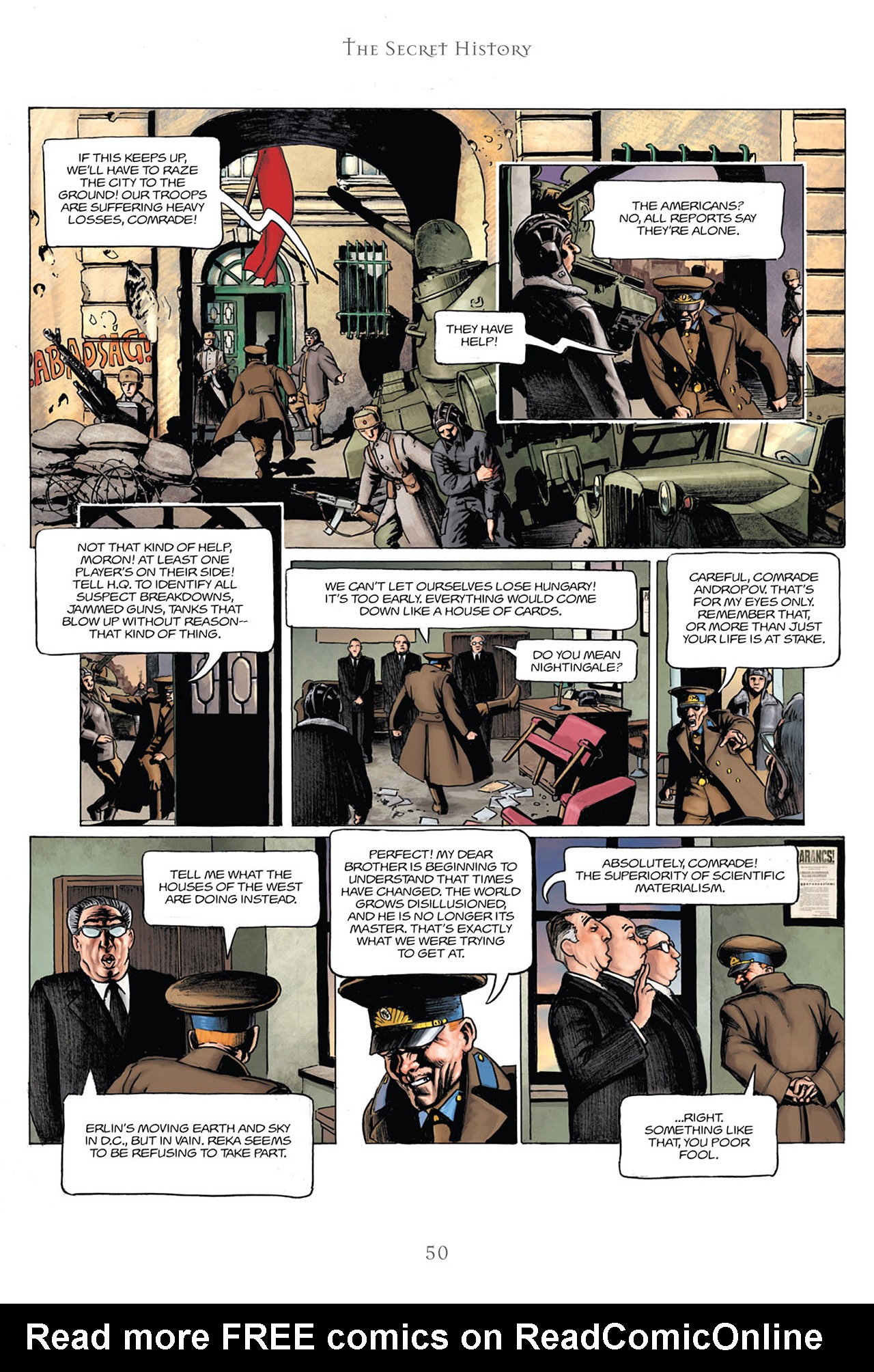 Read online The Secret History comic -  Issue #17 - 51