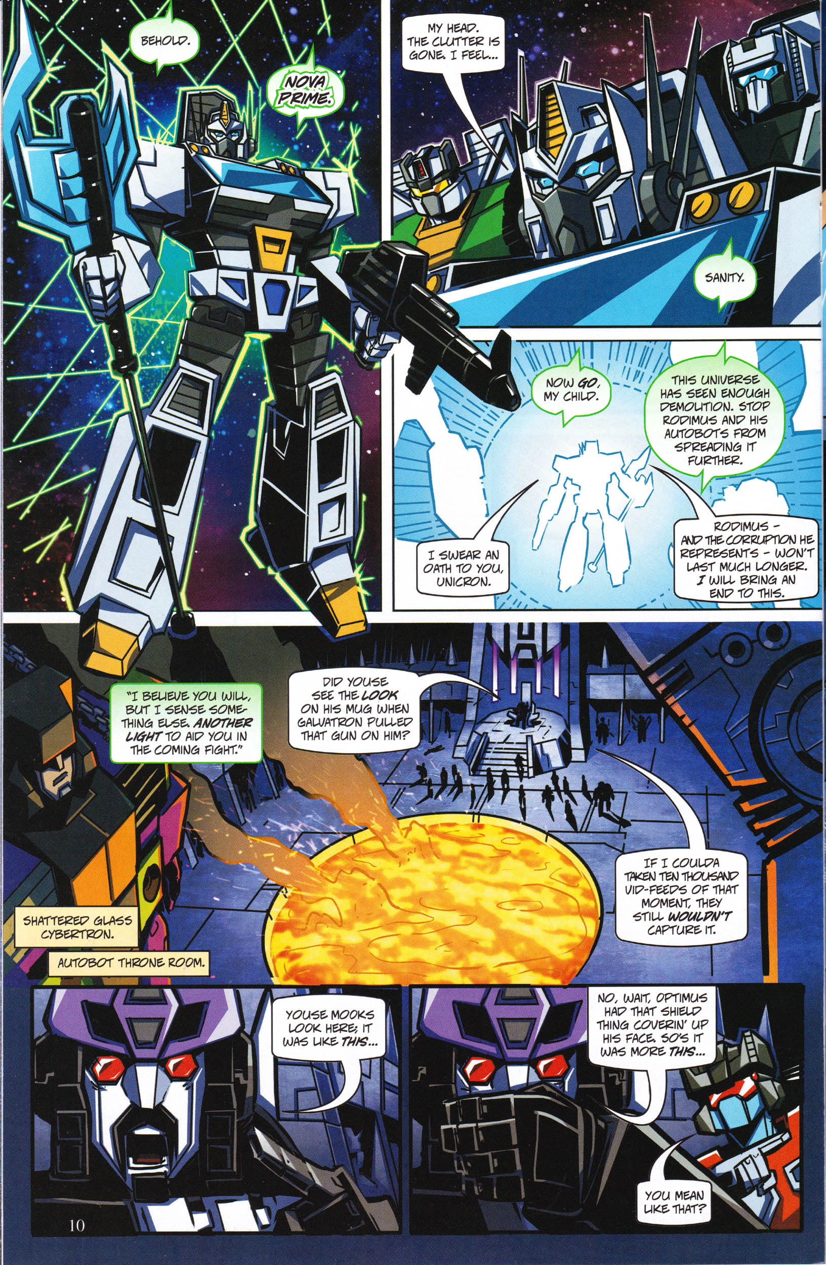 Read online Transformers: Collectors' Club comic -  Issue #65 - 10