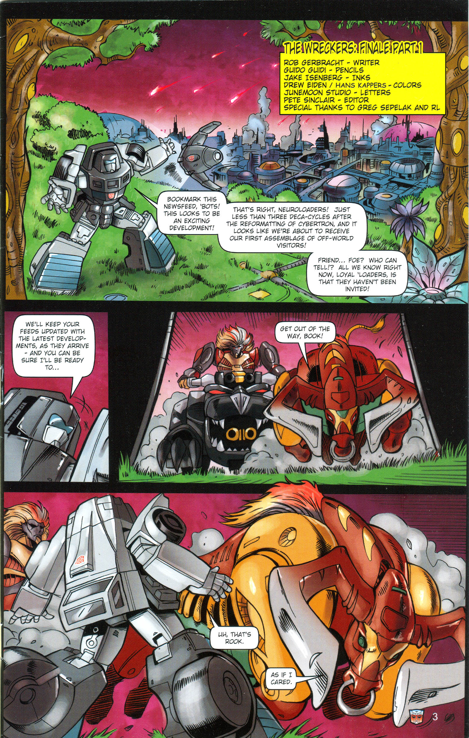 Read online Transformers: Collectors' Club comic -  Issue #16 - 3