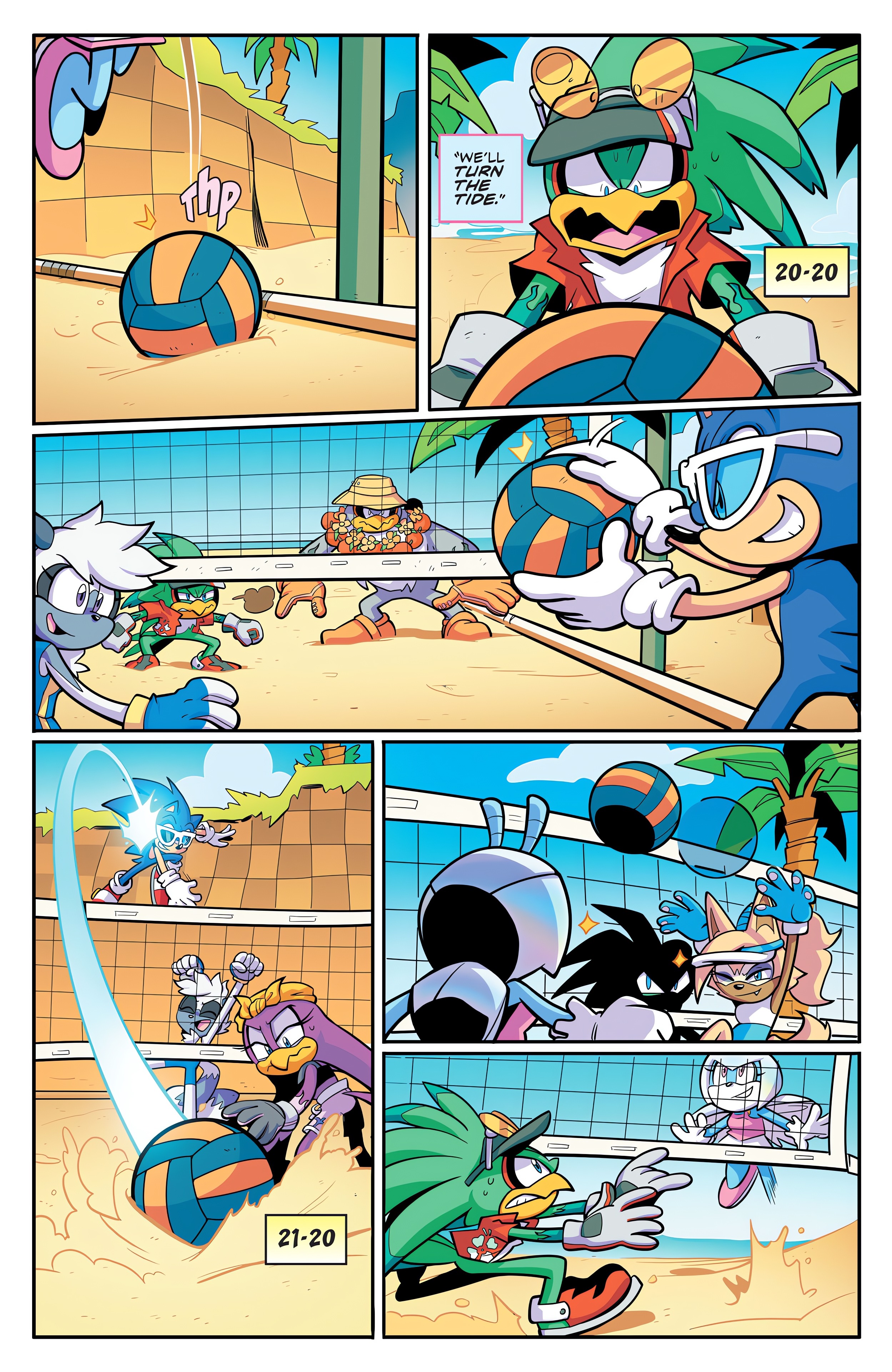 Read online IDW Endless Summer Sonic the Hedgehog comic -  Issue # Full - 21