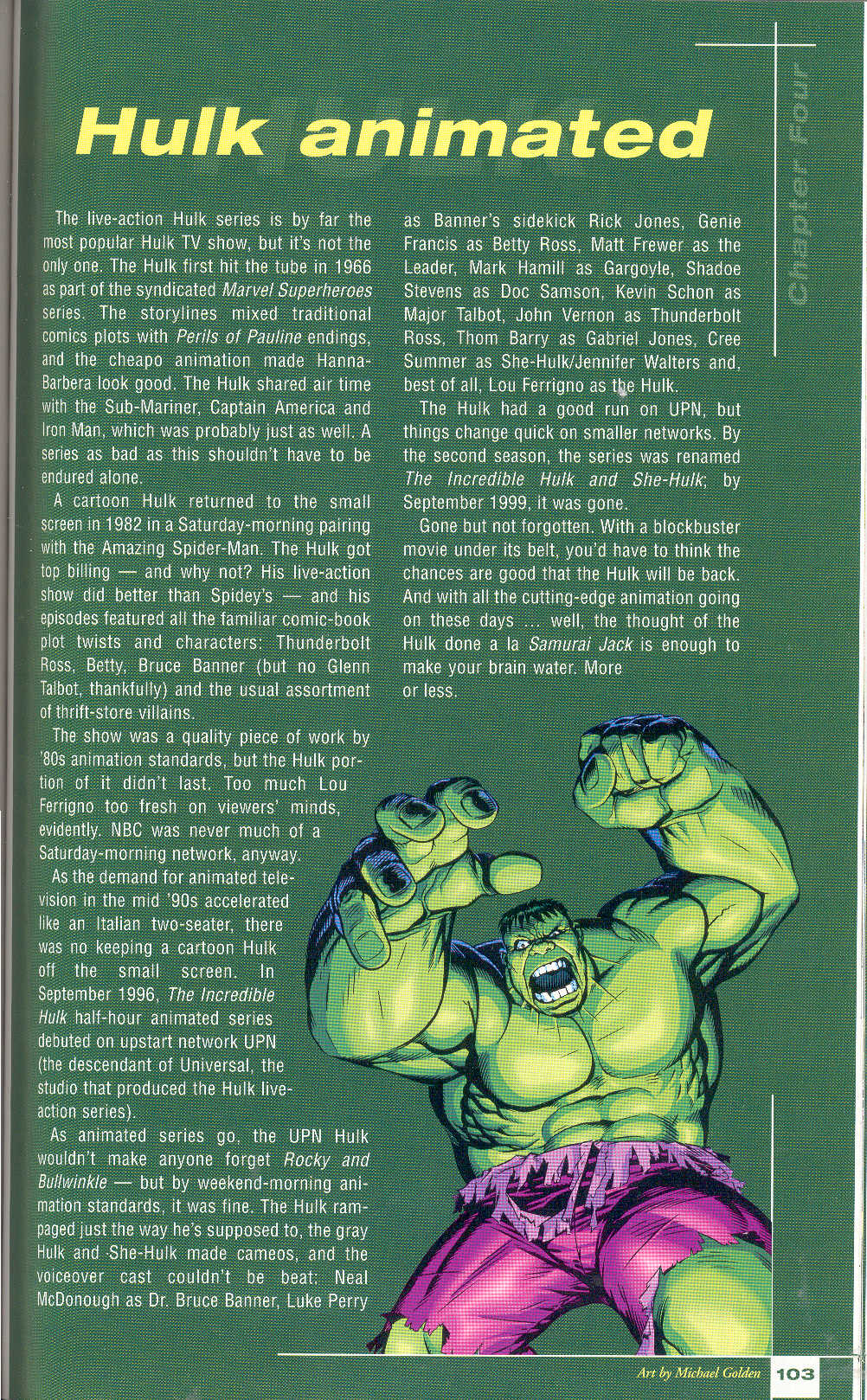 Read online Marvel Encyclopedia comic -  Issue # TPB 3 - 98