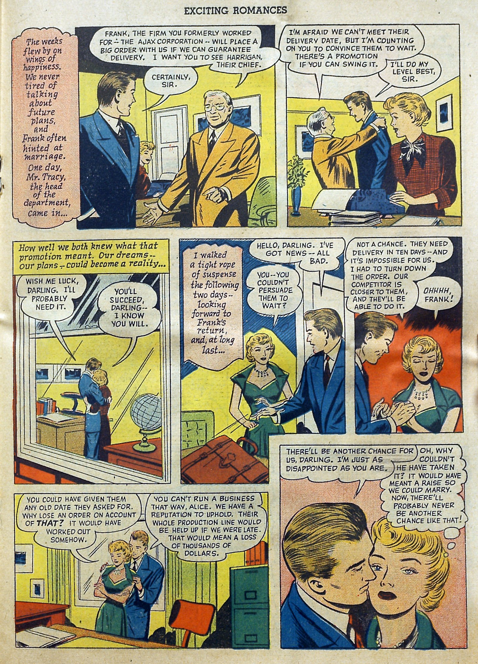Read online Exciting Romances comic -  Issue #3 - 19