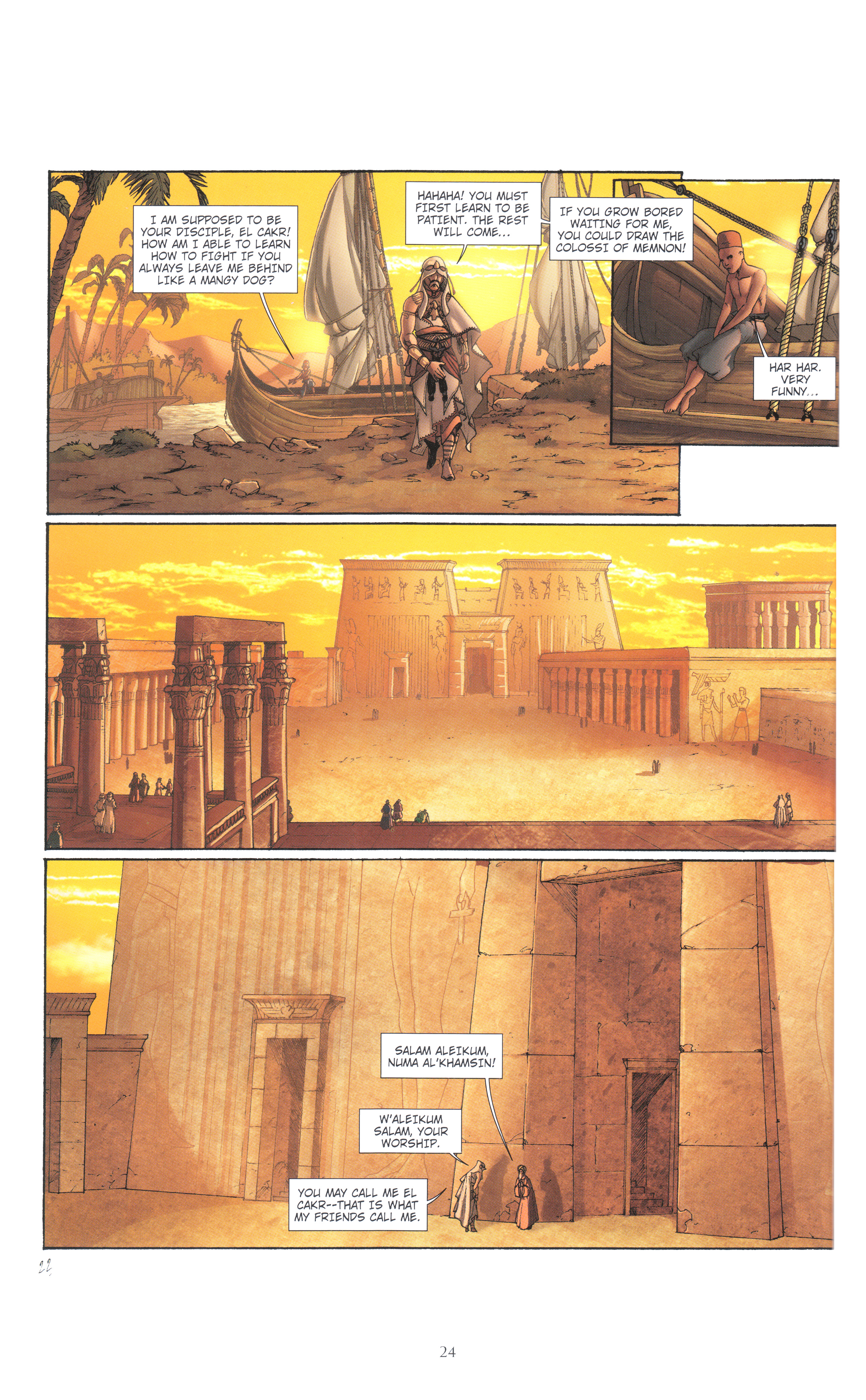 Read online Assassin's Creed (2009) comic -  Issue #4 - 24