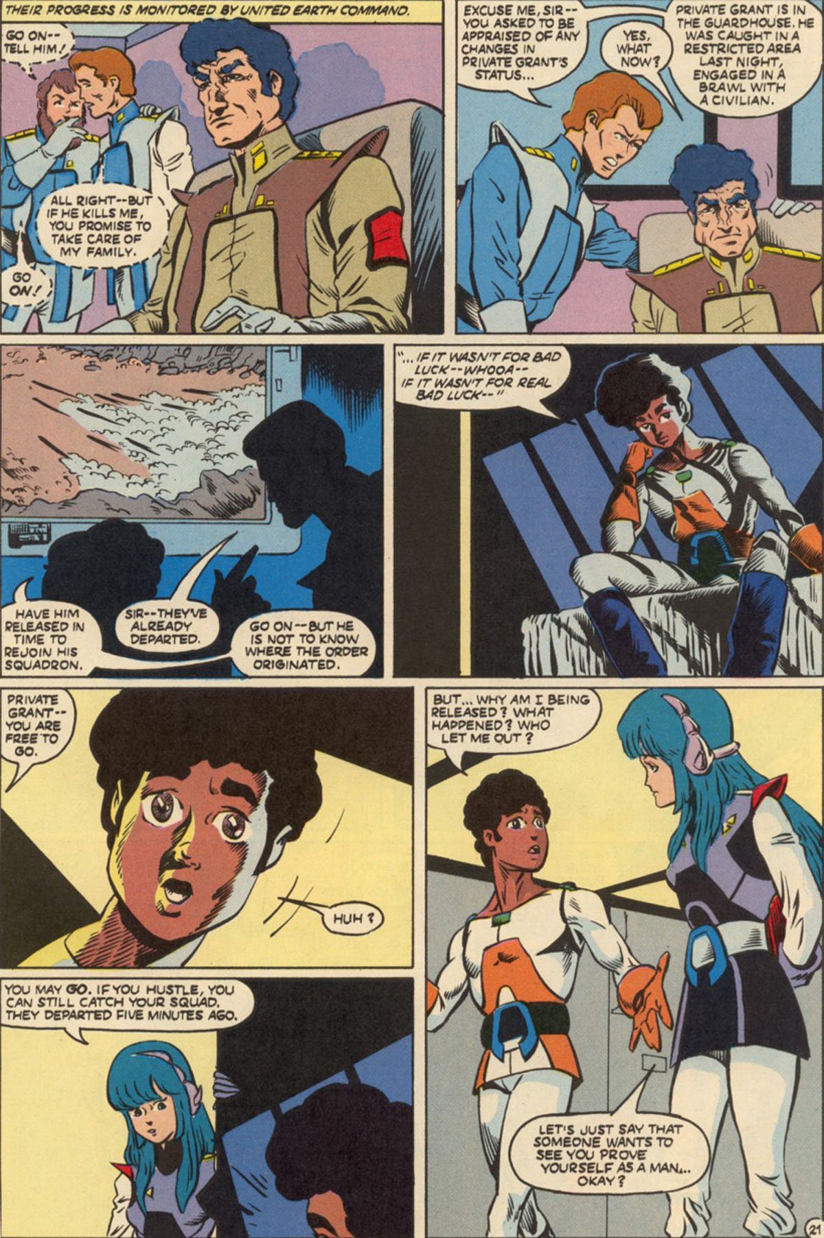 Read online Robotech Masters comic -  Issue #6 - 27